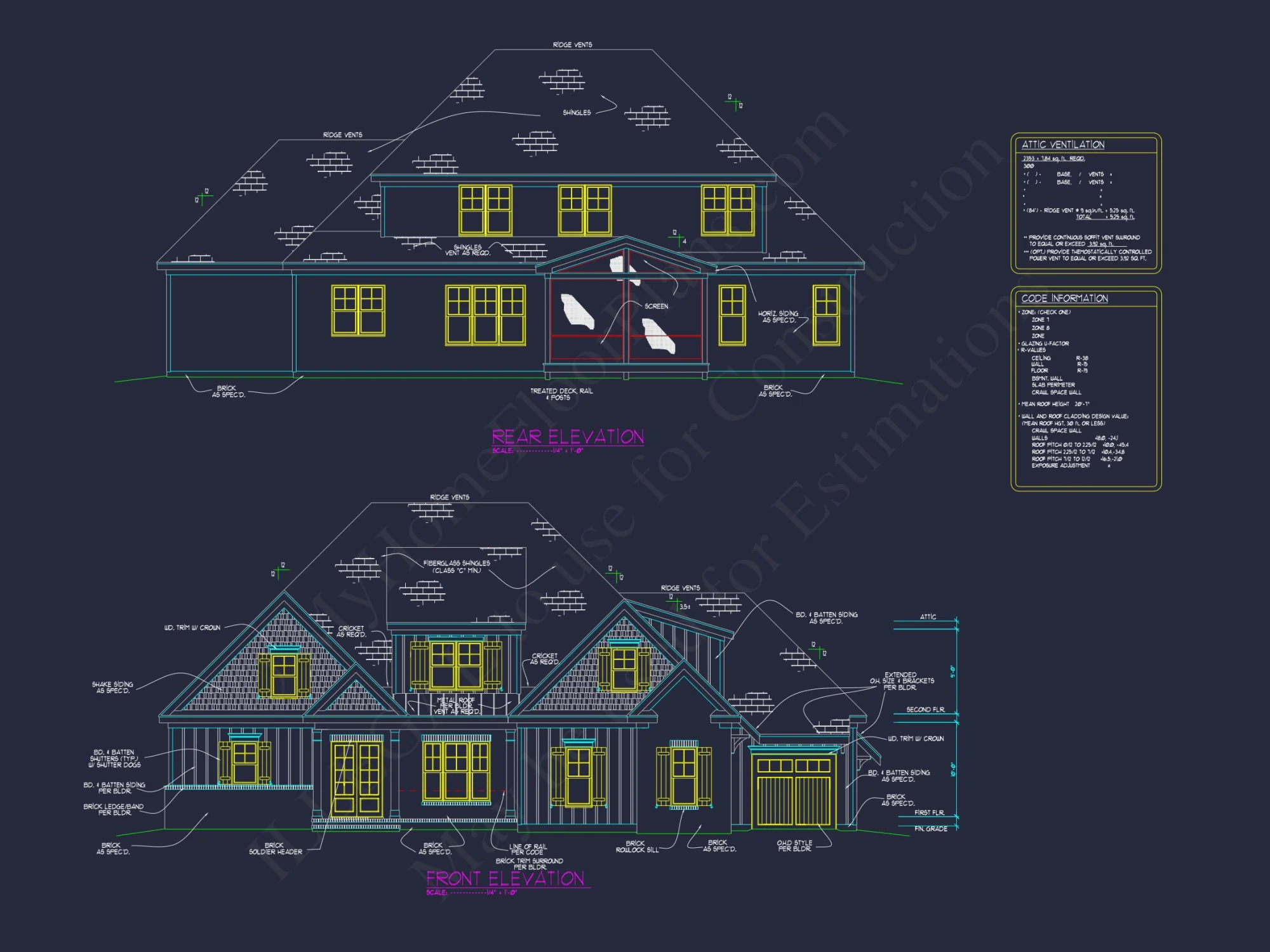 Modern Craftsman house Plan with Open Floor Designs