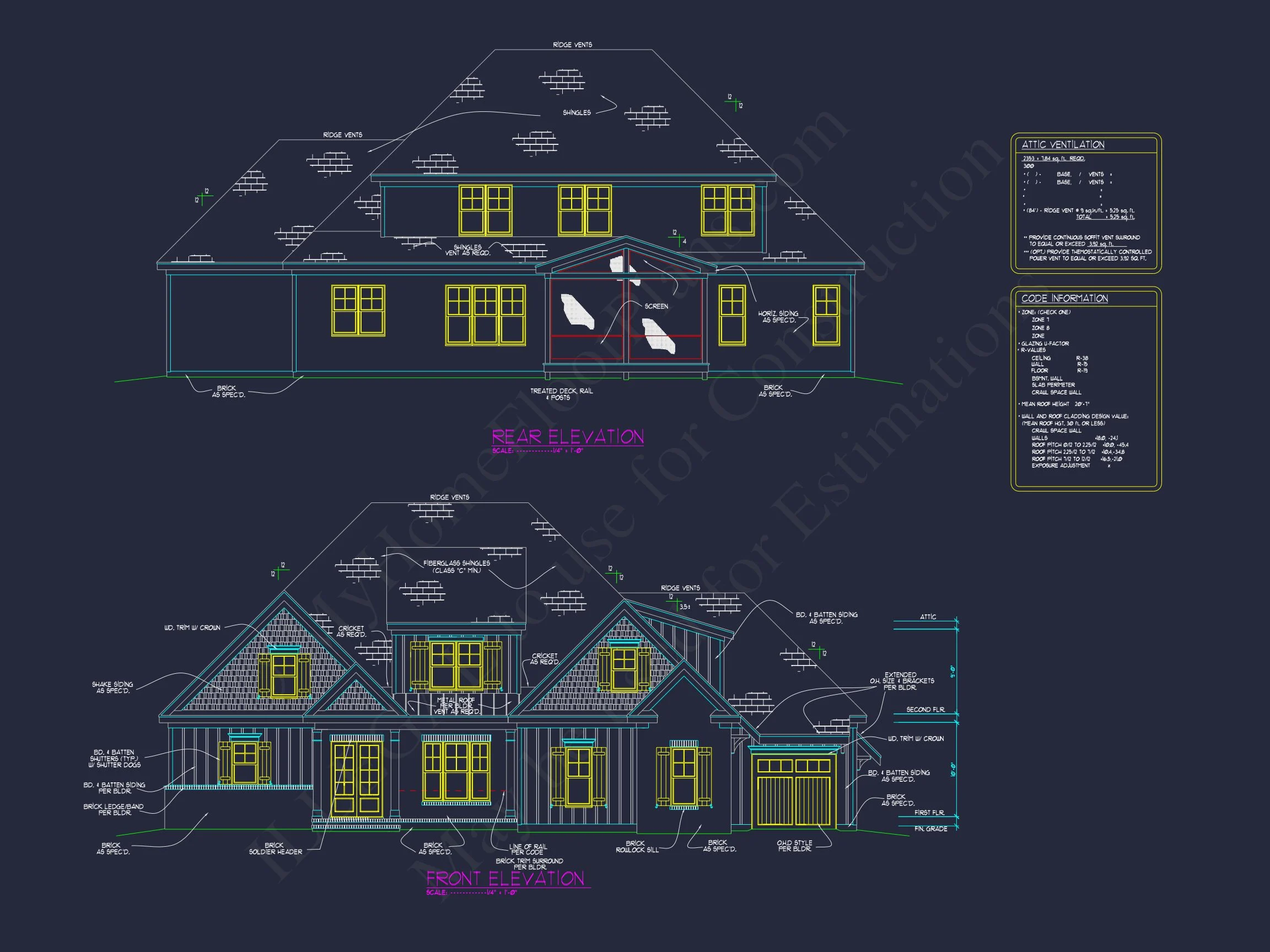 Modern Craftsman house Plan with Open Floor Designs