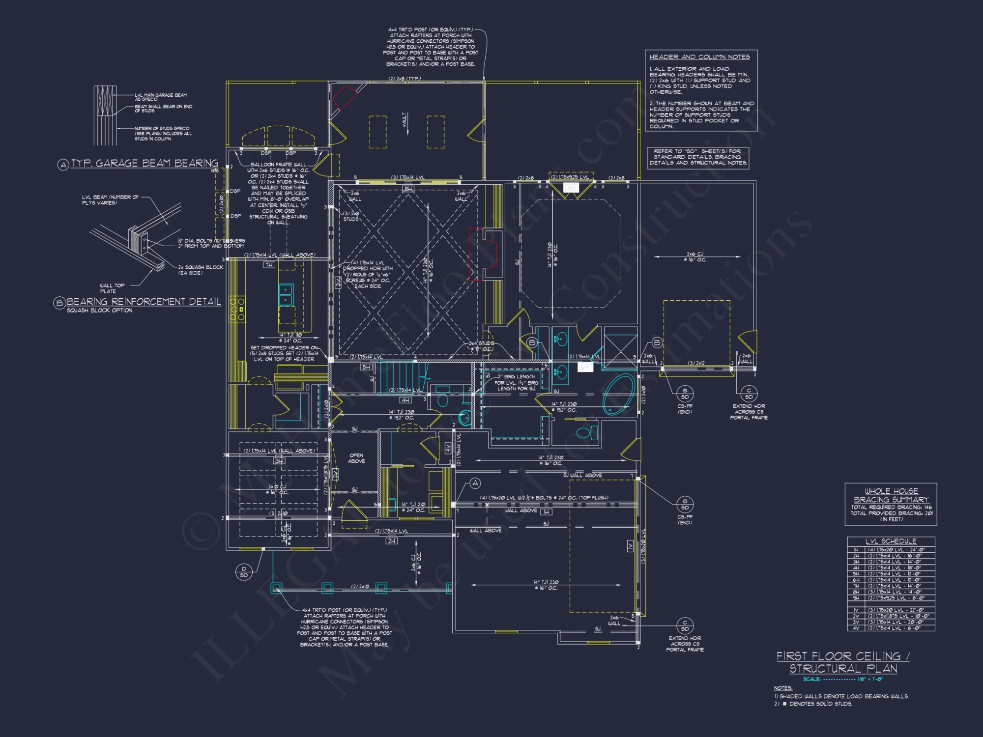 Custom house Plan with 3 Floors, CAD Blueprint & Features
