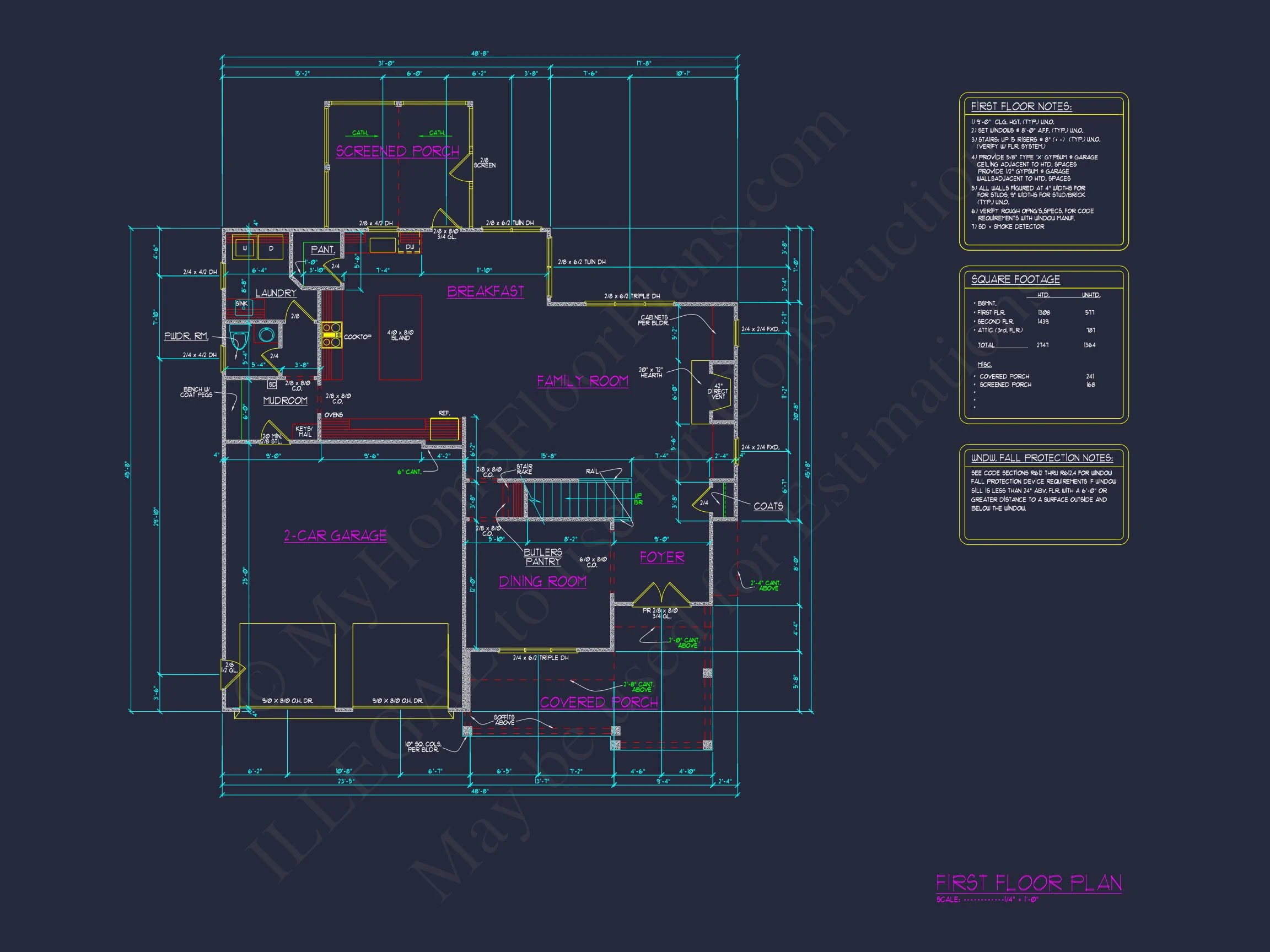 Elegant 3-Story house Plan with CAD Blueprints & Modern Designs