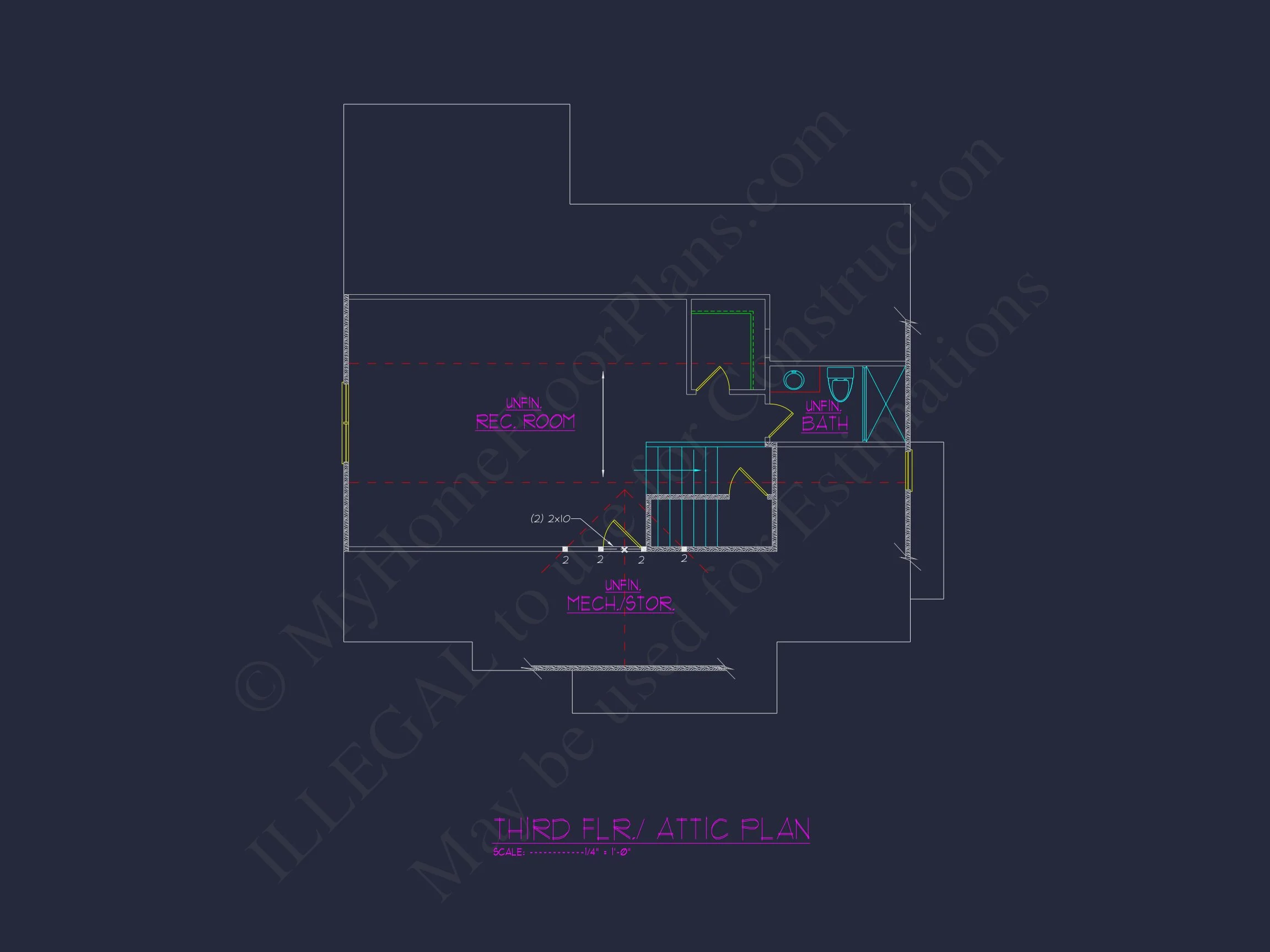 Elegant 3-Story house Plan with CAD Blueprints & Modern Designs