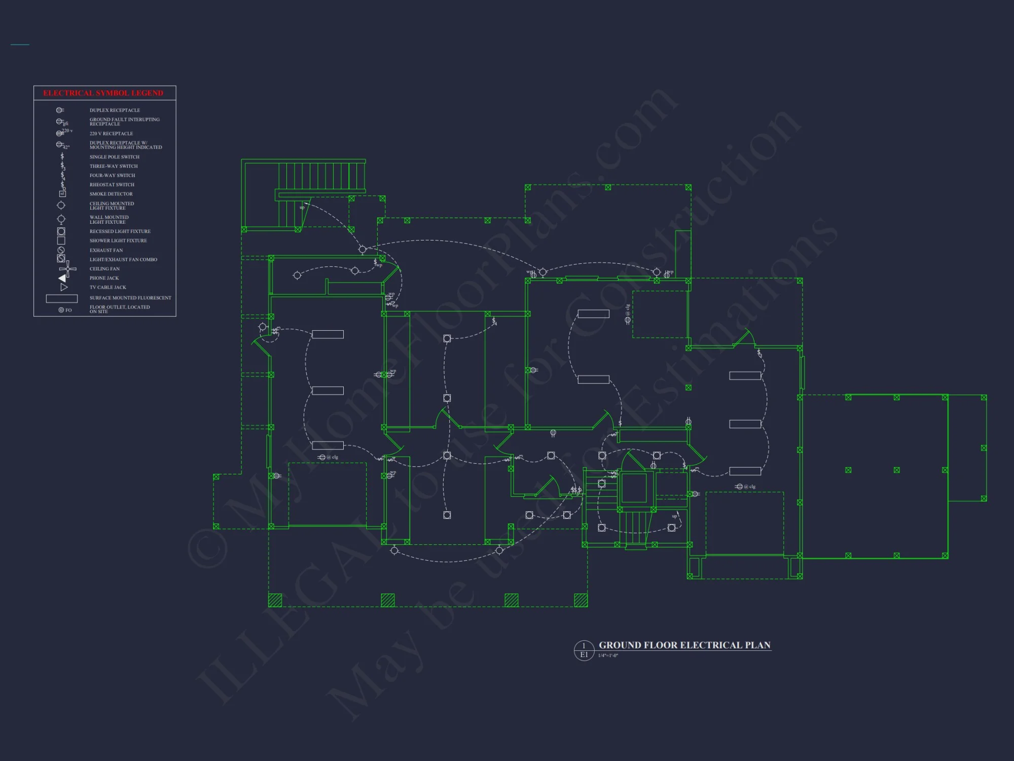 Modern Craftsman house Plan: 2-Story CAD Design with 4 Bedrooms