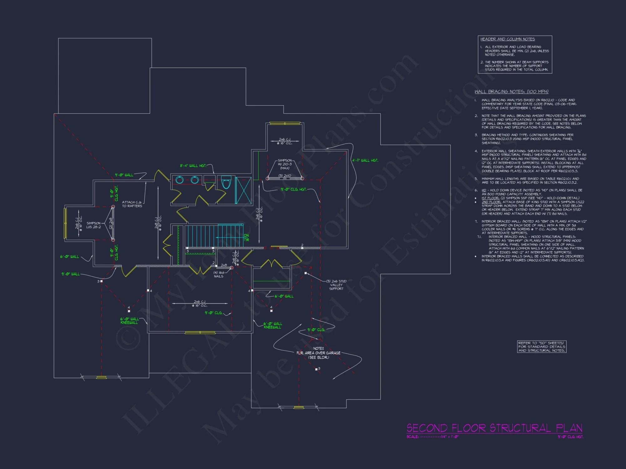 Spacious 5-Bedroom house Plan with Blueprint CAD Designs
