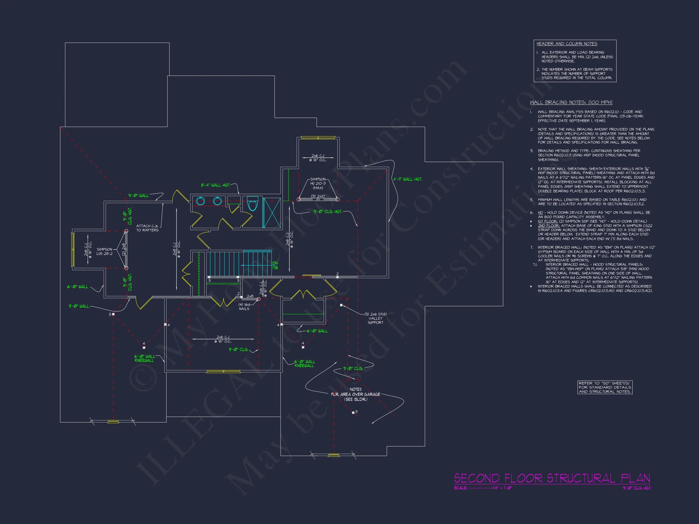 Spacious 5-Bedroom house Plan with Blueprint CAD Designs