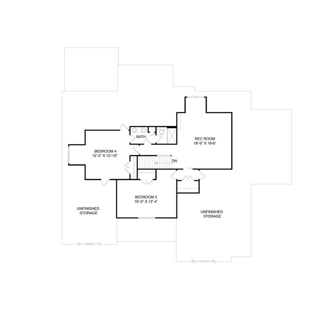 Spacious 5-Bedroom house Plan with Blueprint CAD Designs