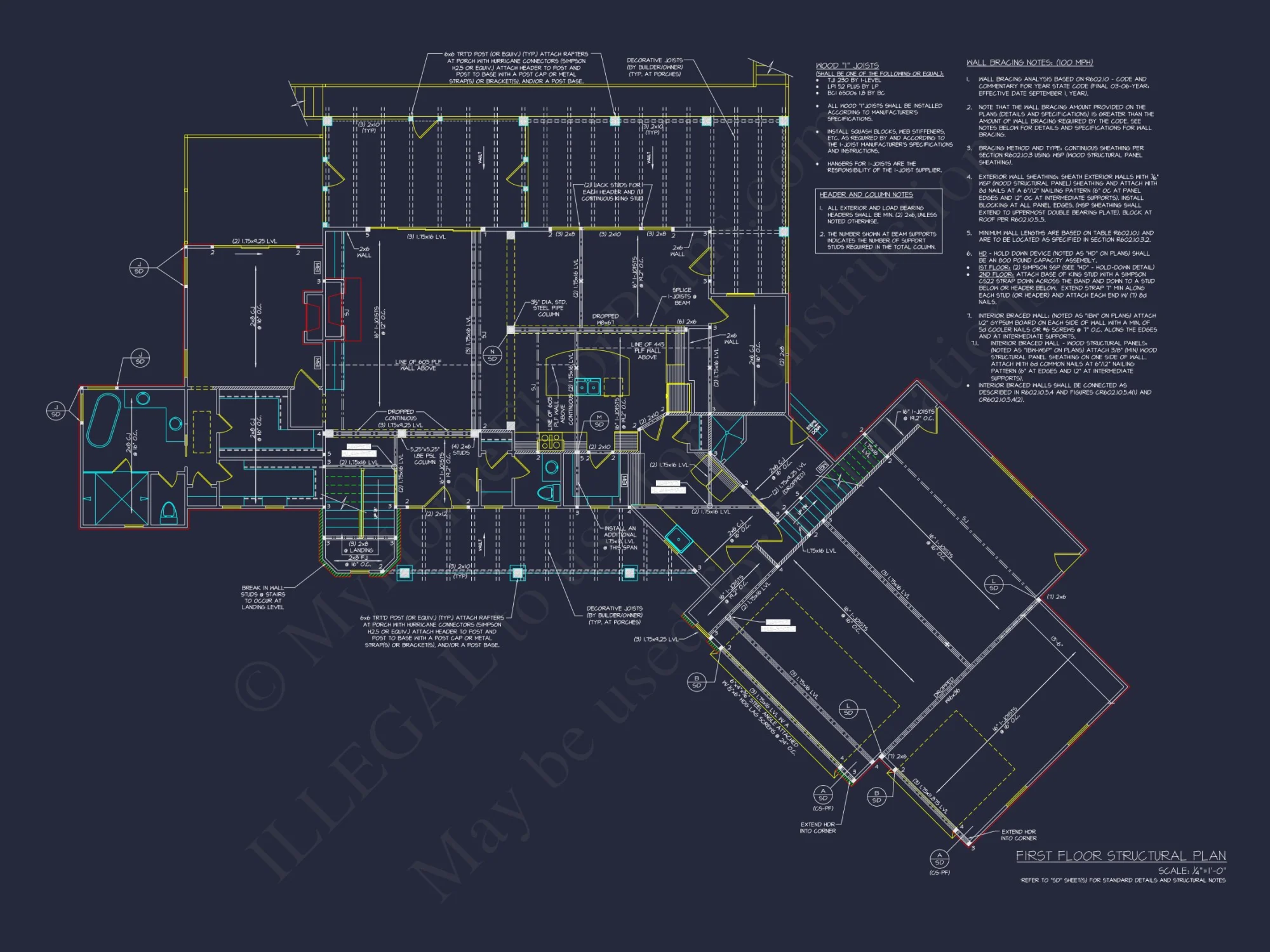Spacious house Floor Plan with CAD Designs & Blueprints