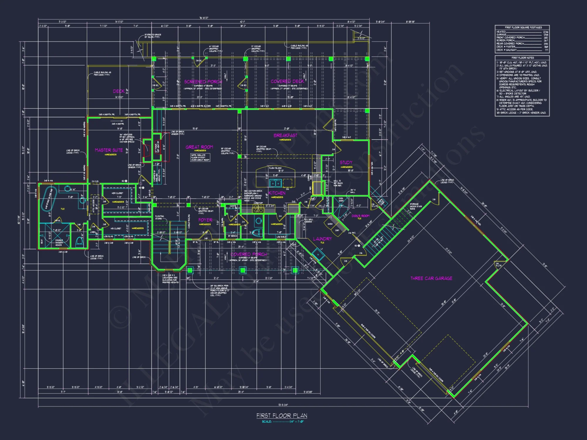 Spacious house Floor Plan with CAD Designs & Blueprints