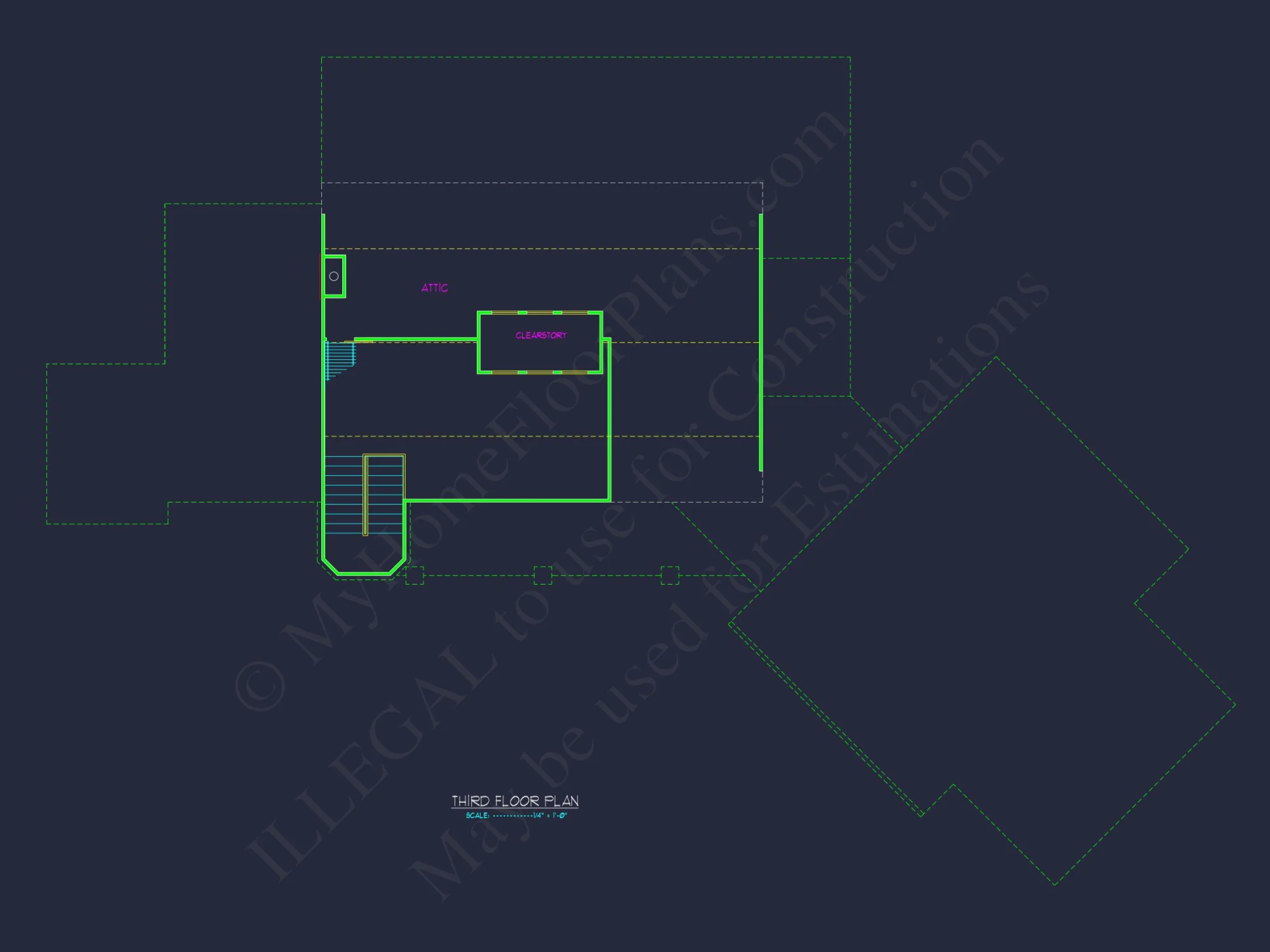 Spacious house Floor Plan with CAD Designs & Blueprints