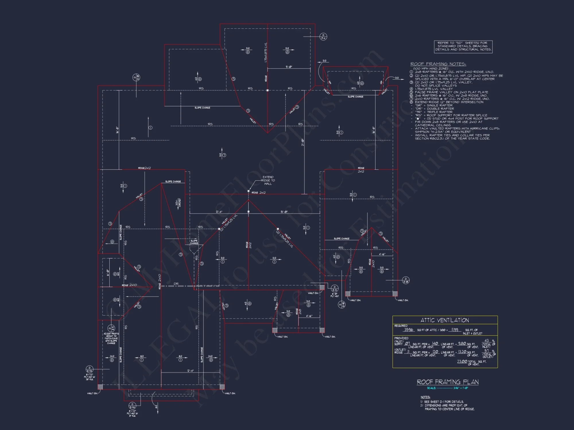 Elegant house Plan with Floor Plan, CAD Blueprint & Designs