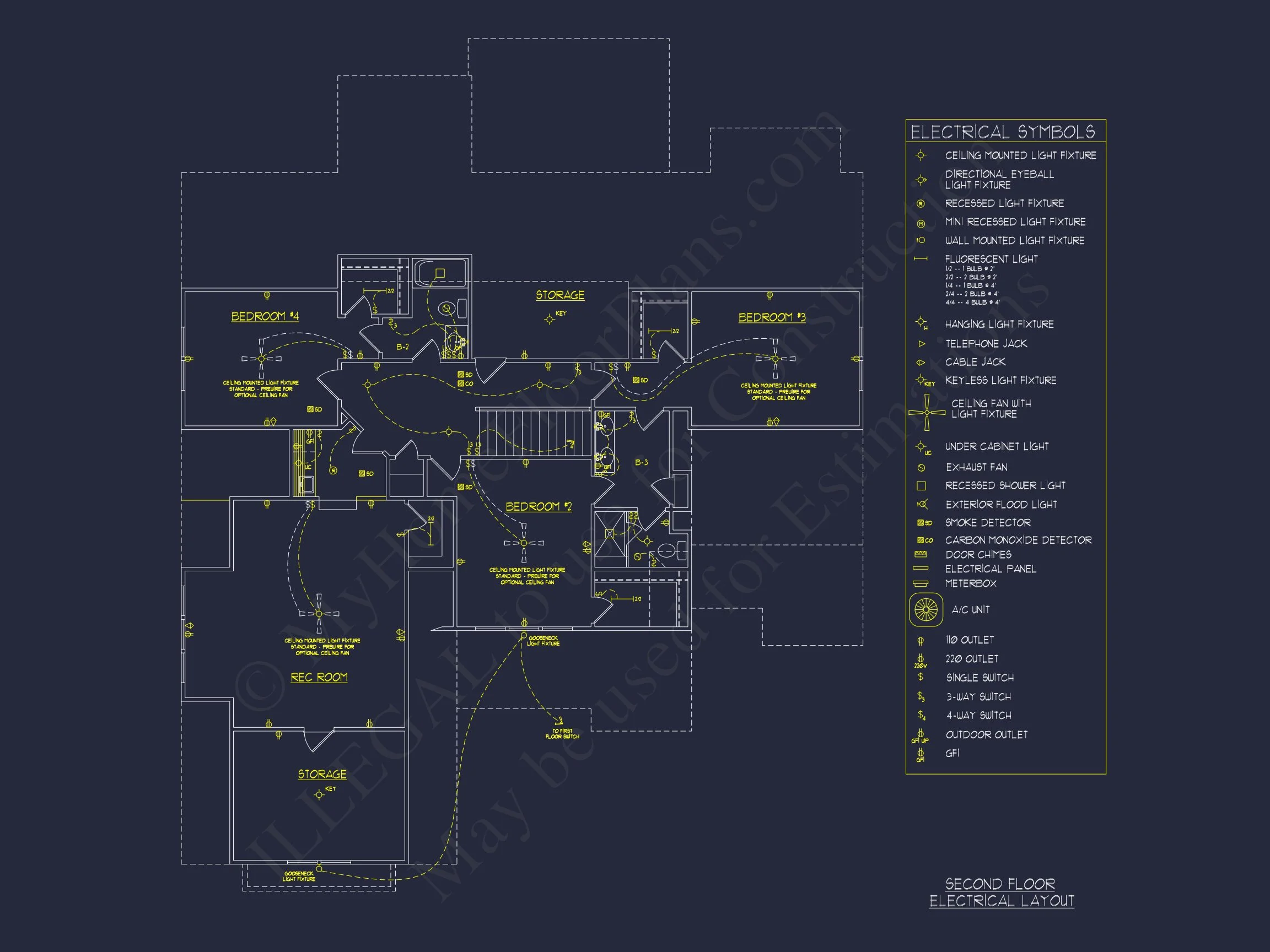 Elegant house Plan with Floor Plan, CAD Blueprint & Designs