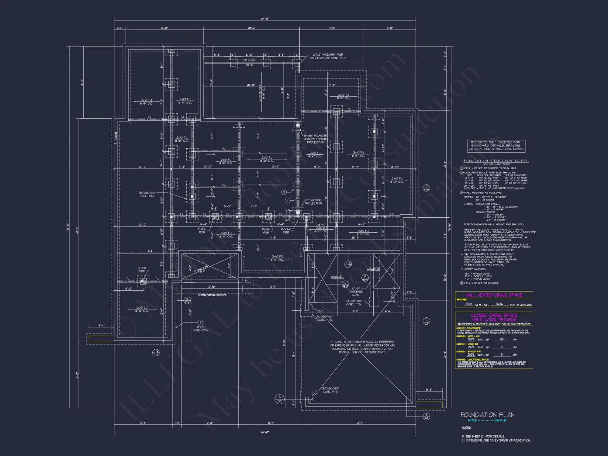 Custom house Plan with 4 Beds, CAD Blueprint, and Features