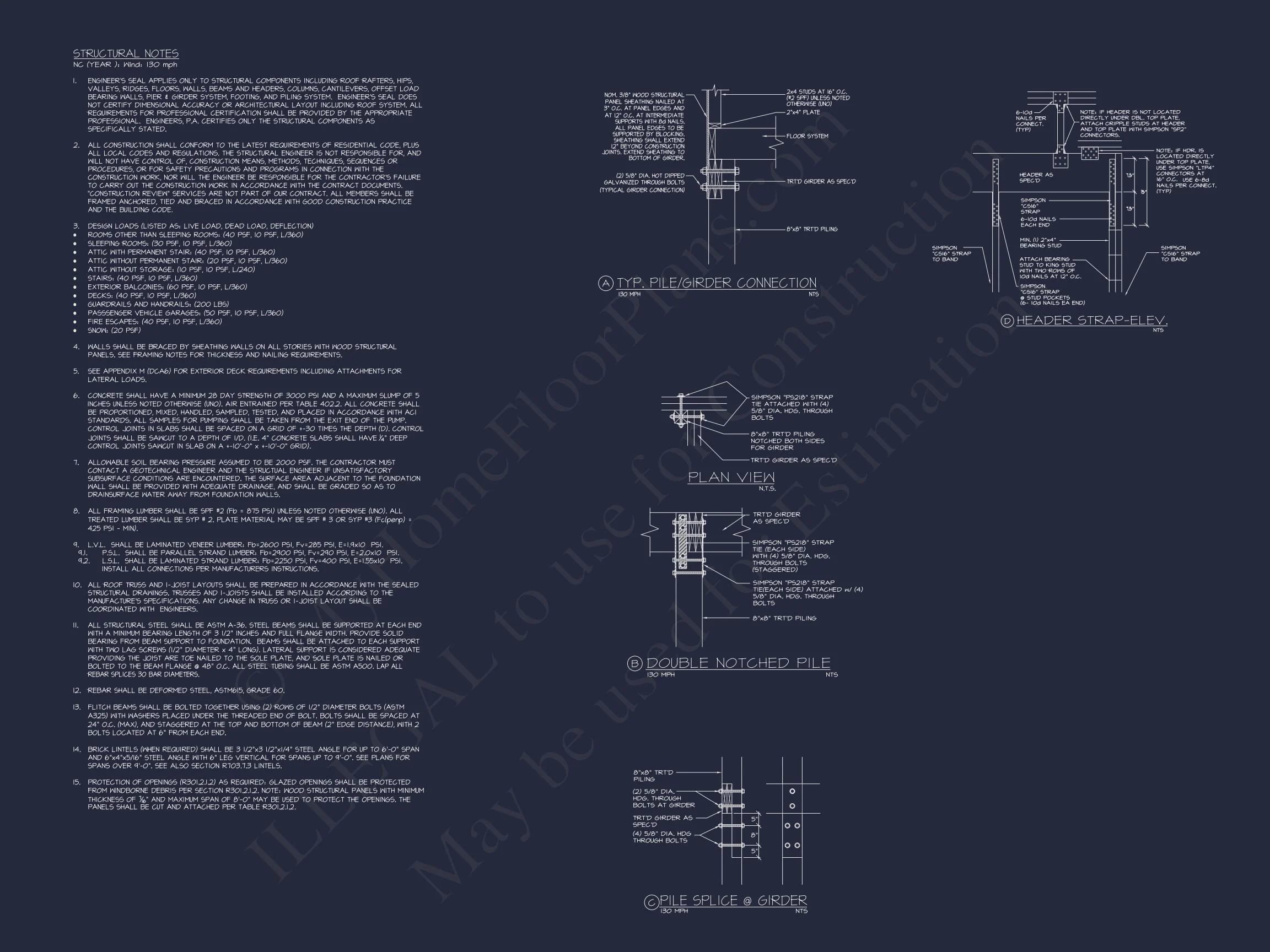 17-2158 HOUSE PLAN - Coastal House Plan with 3 Floors, CAD Designs, & Blueprints 17 Coastal house Plan with 3 Floors, CAD Designs, & Blueprints