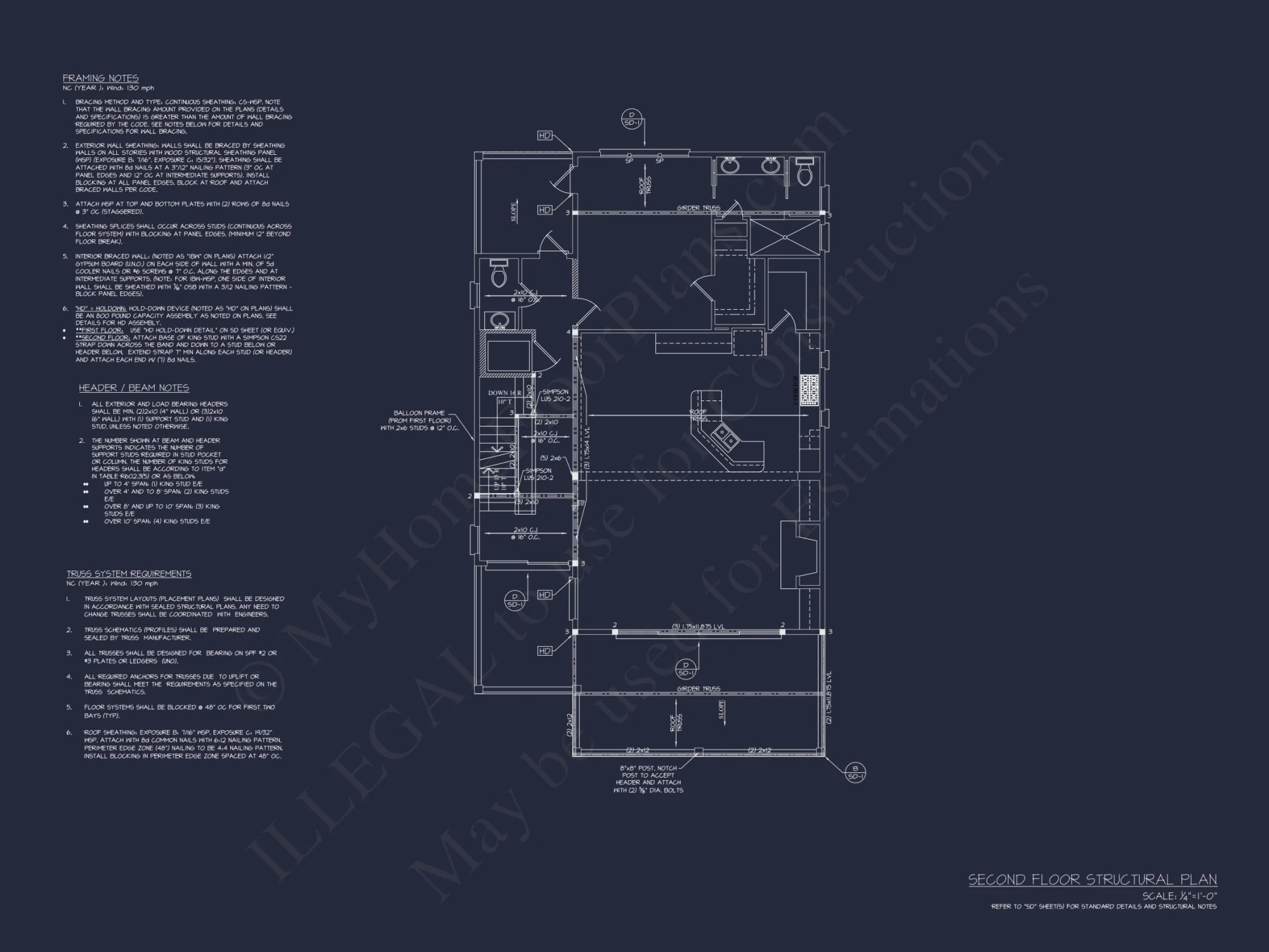 Coastal house Plan with 3 Floors, CAD Designs, & Blueprints