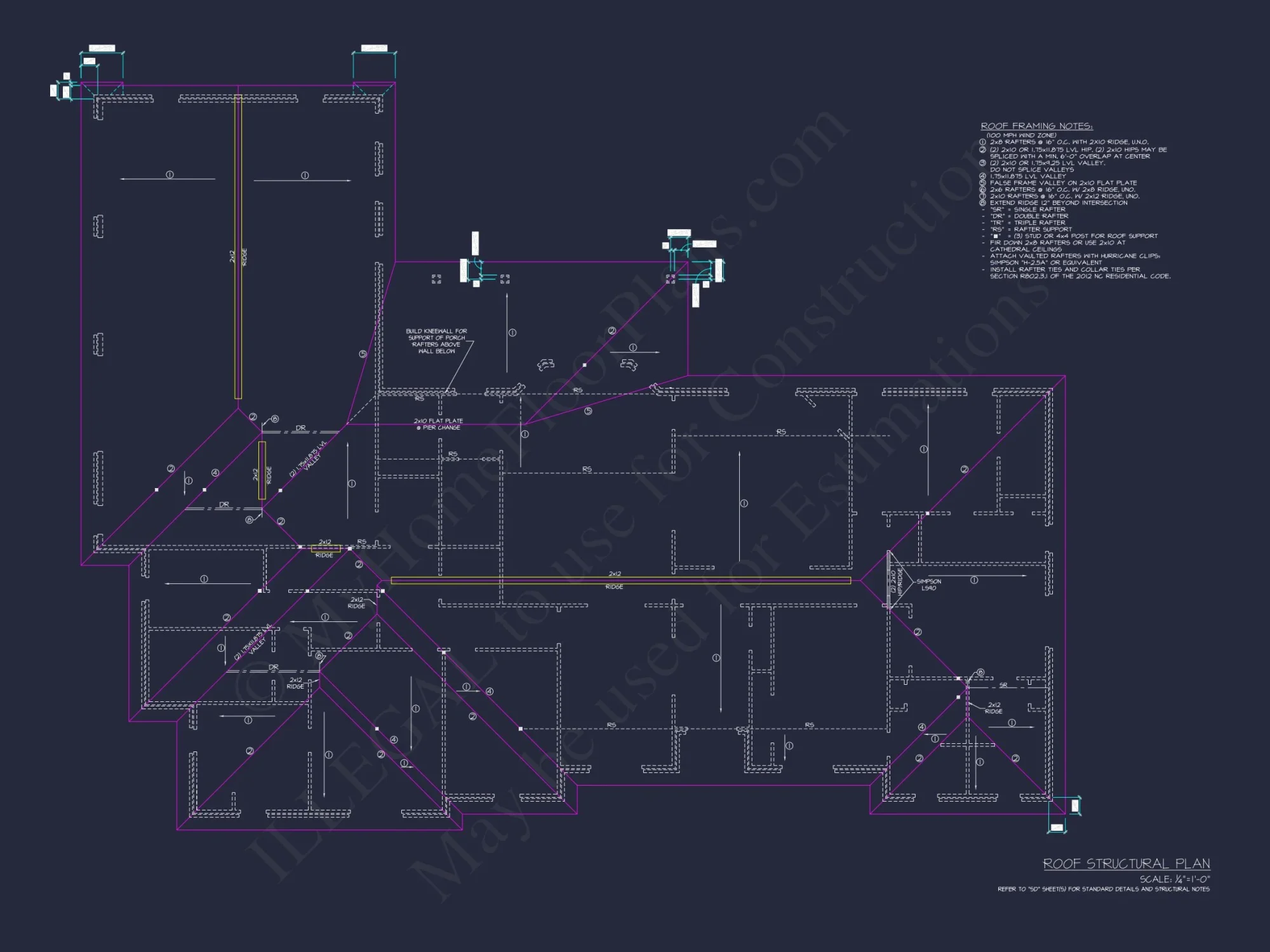Elegant house Floor Plan with Detailed Blueprint and CAD Designs