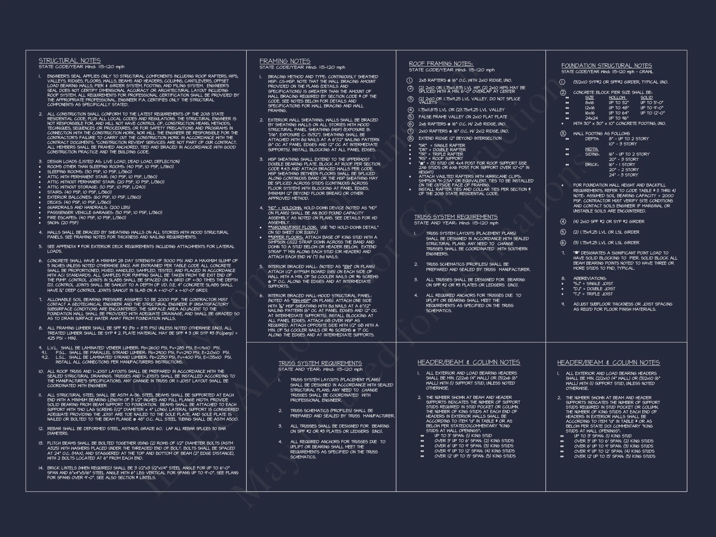 17-1918 HOUSE PLAN - Elegant Georgian House Plan with Detailed Floor Designs 25 Elegant Georgian house Plan with Detailed Floor Designs