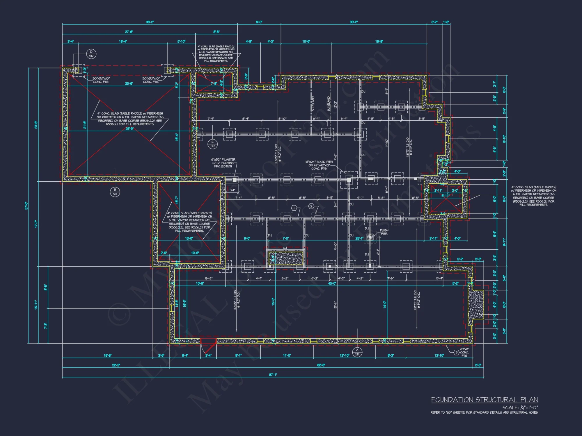 Elegant Georgian house Plan with Detailed Floor Designs