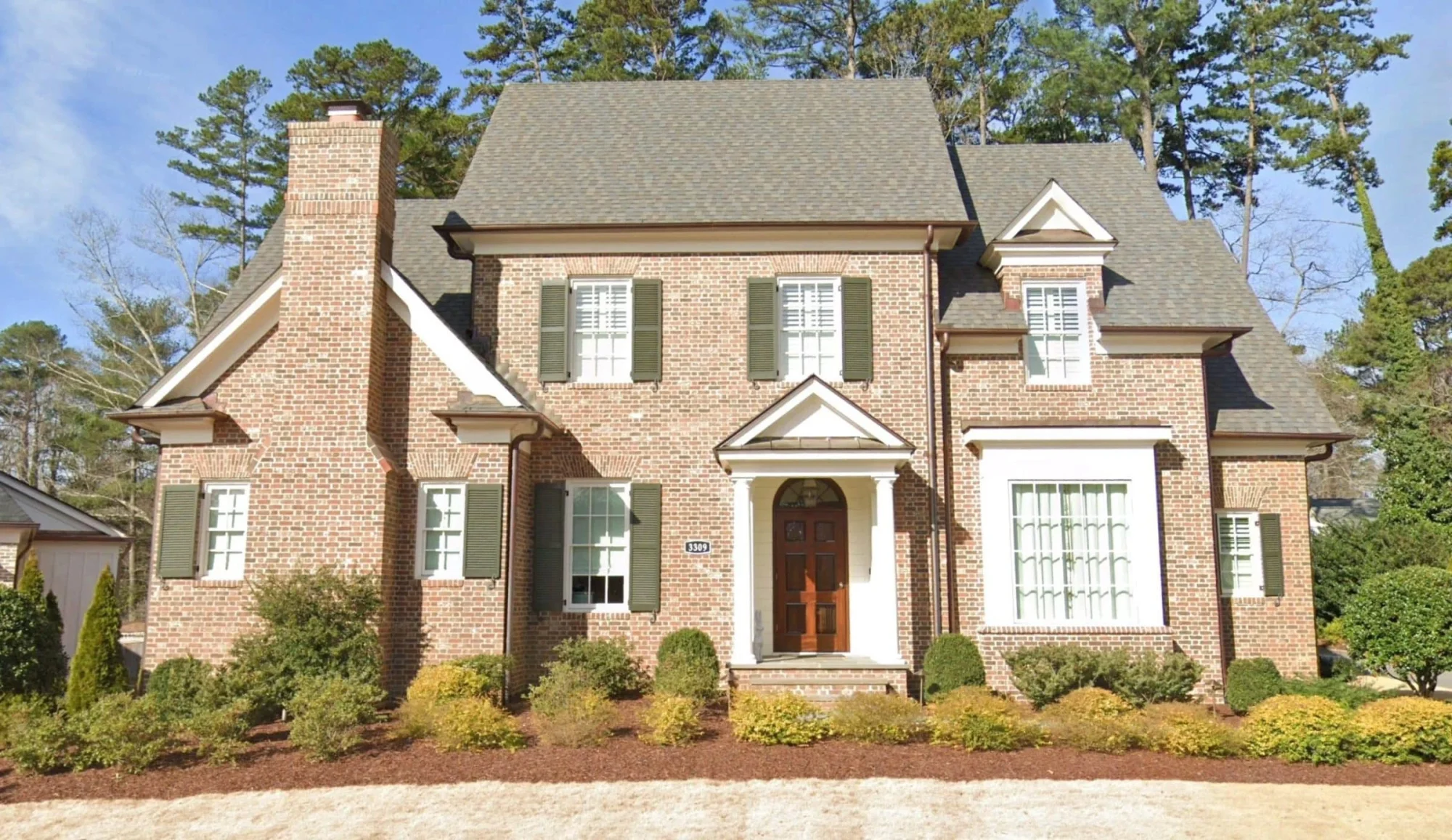 Elegant Georgian house Plan with Detailed Floor Designs