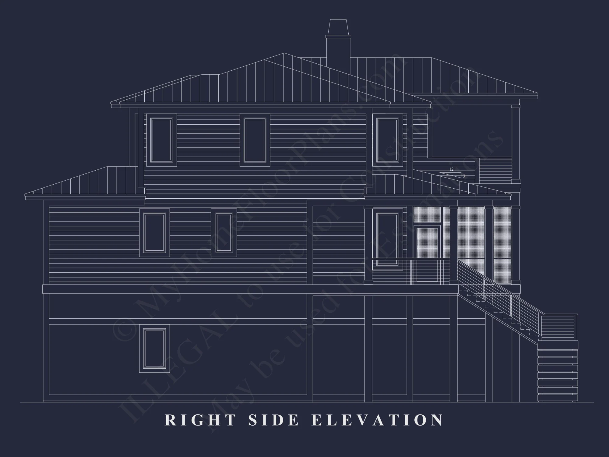 Elegant house Plan with Modern Designs, Coastal Architecture