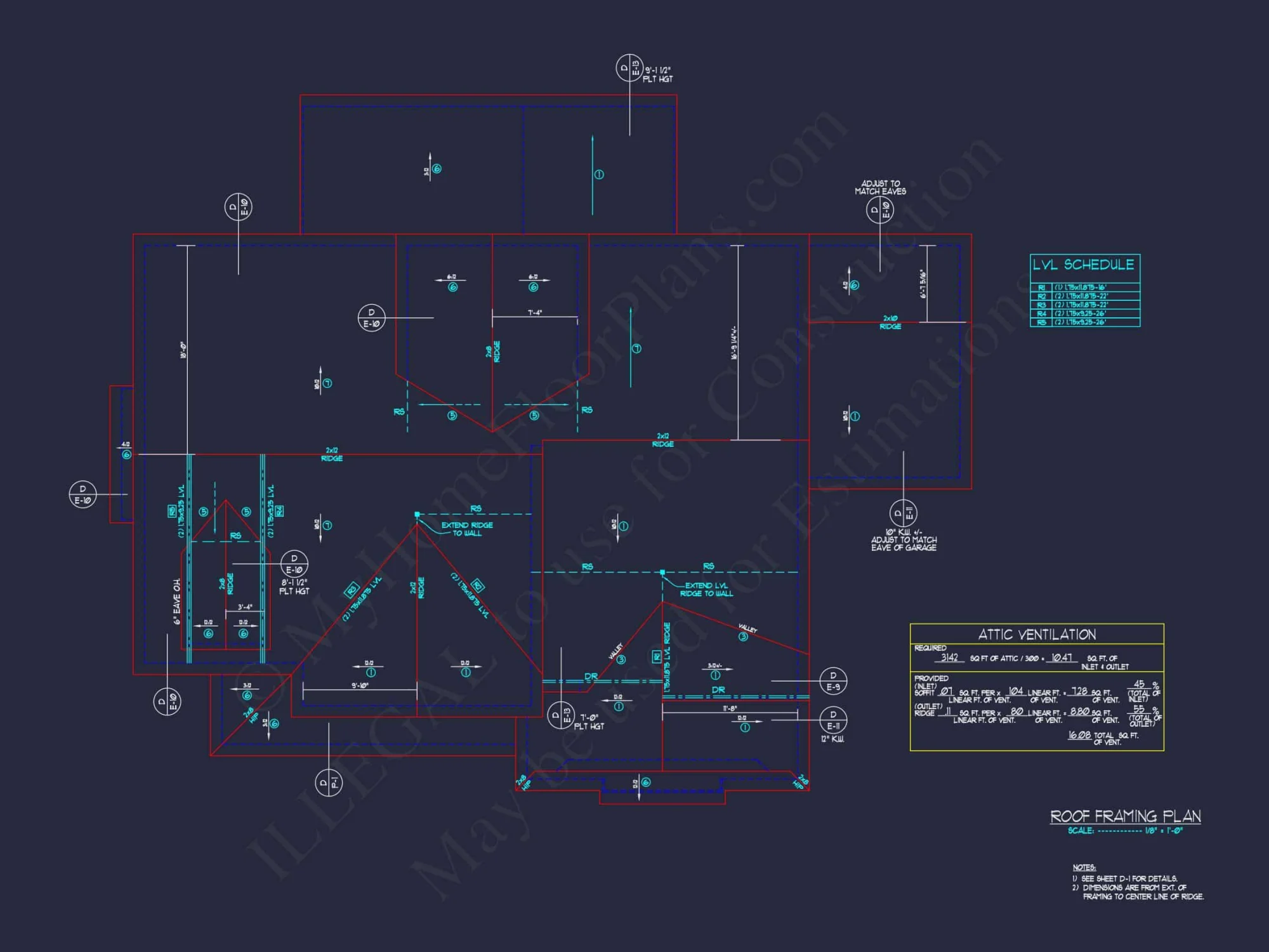 Spacious 5-Bedroom house Plan with CAD Designs and Blueprints