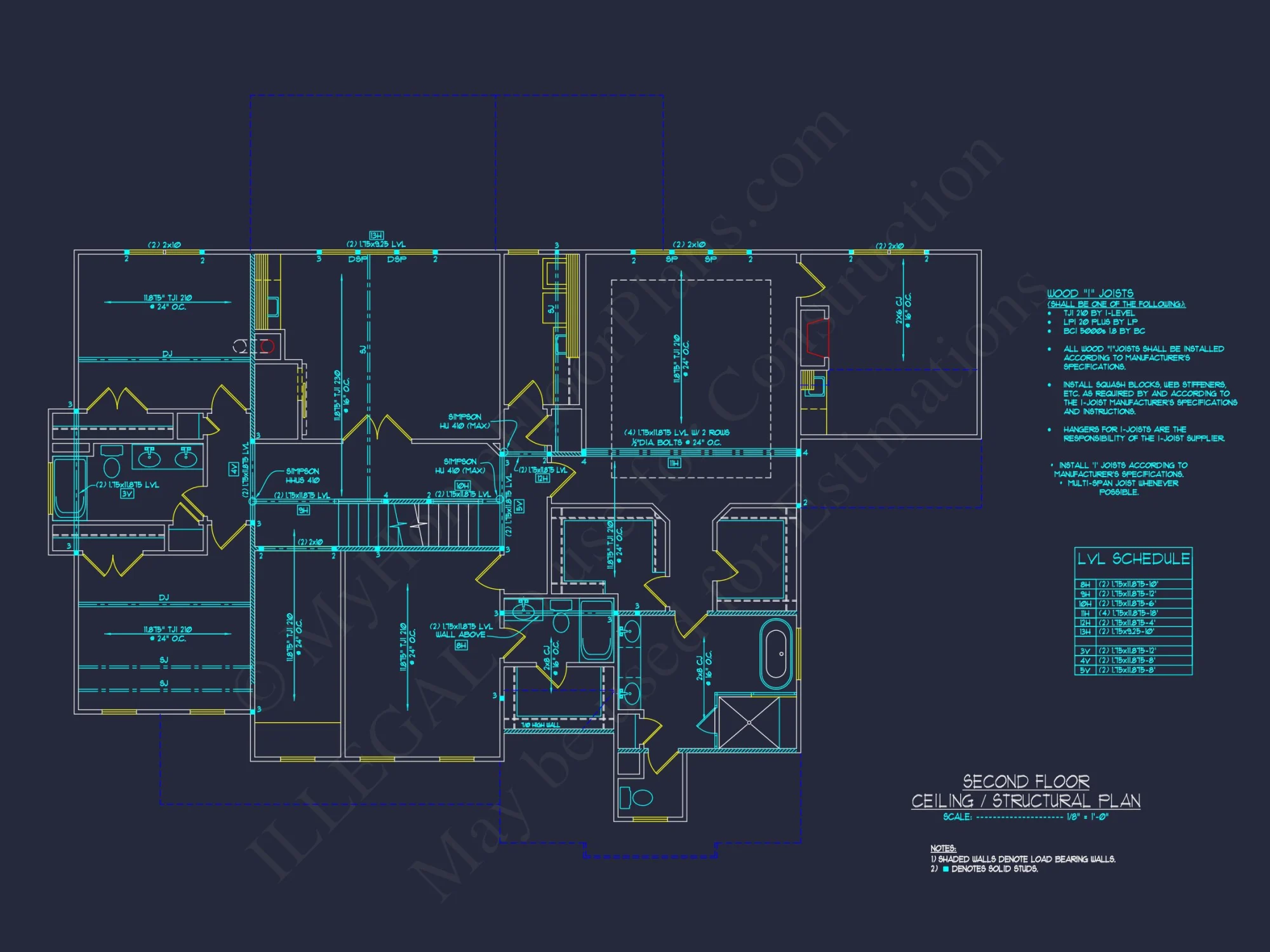 Spacious 5-Bedroom house Plan with CAD Designs and Blueprints