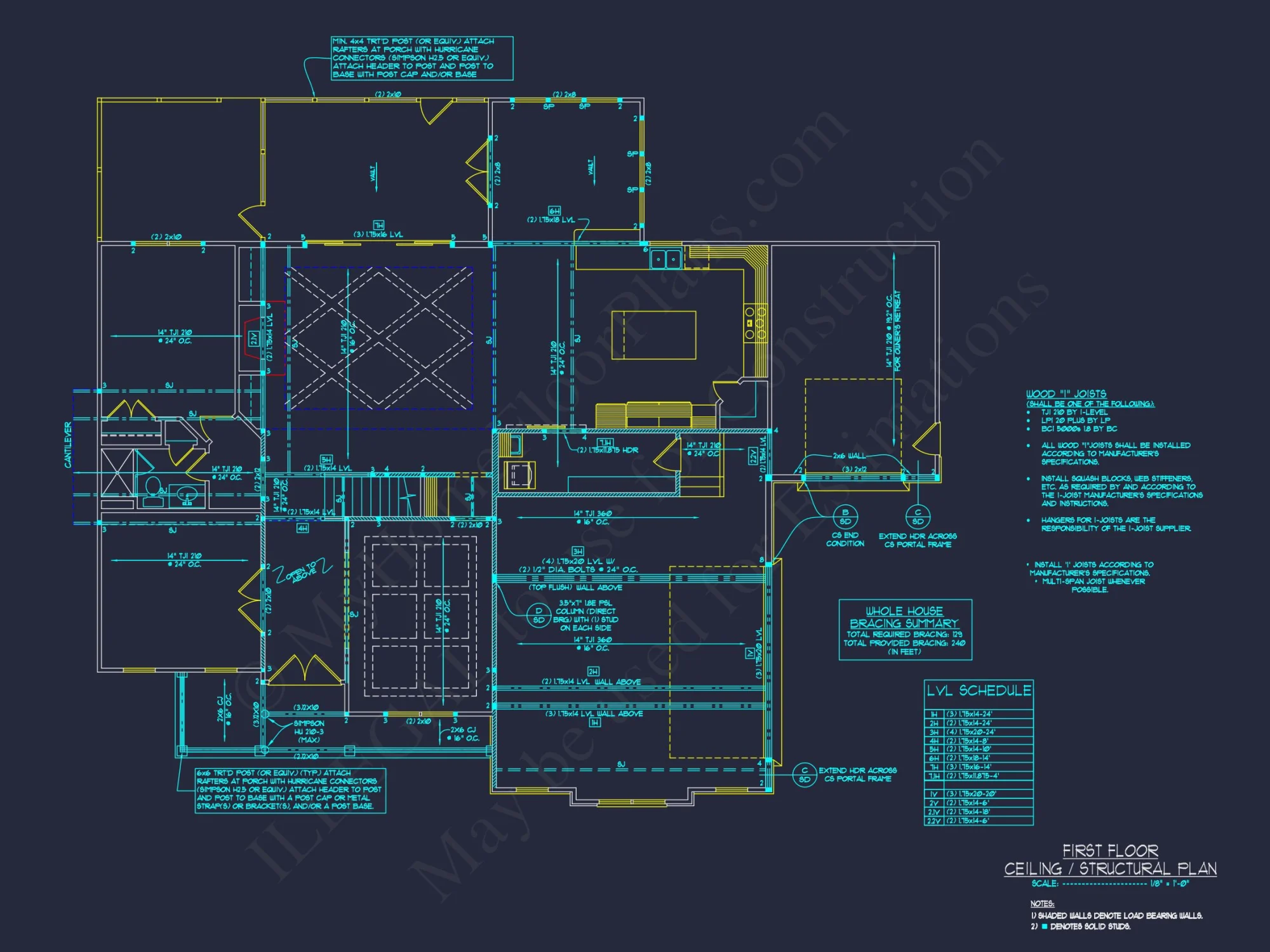 Spacious 5-Bedroom house Plan with CAD Designs and Blueprints