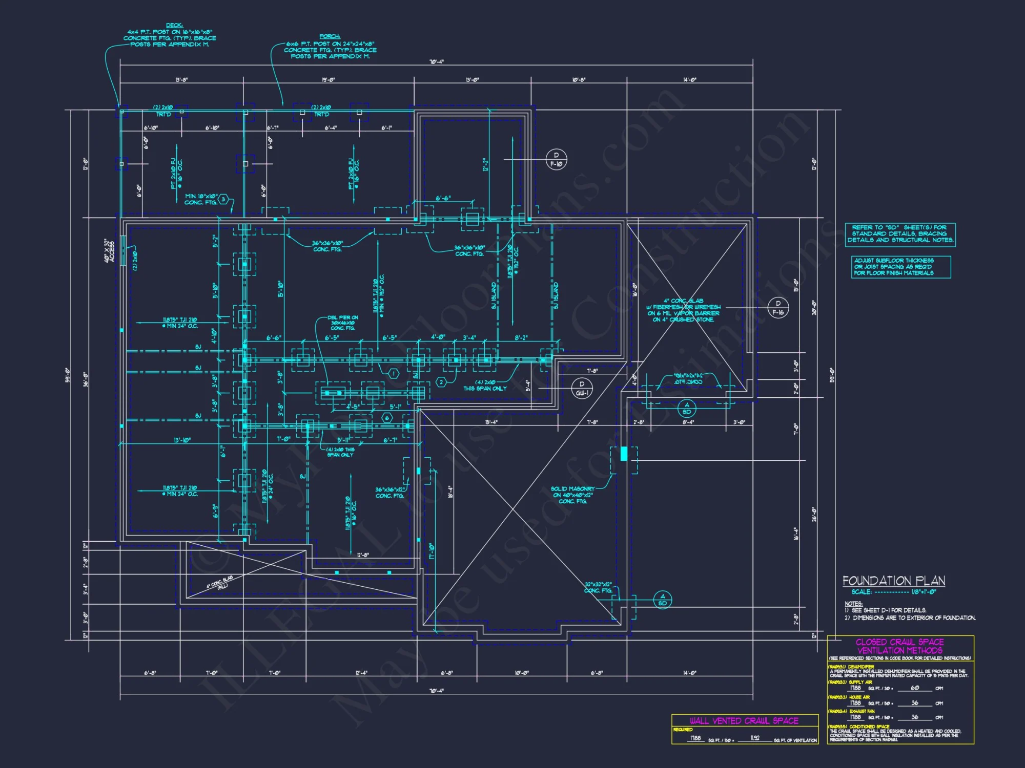 Spacious 5-Bedroom house Plan with CAD Designs and Blueprints