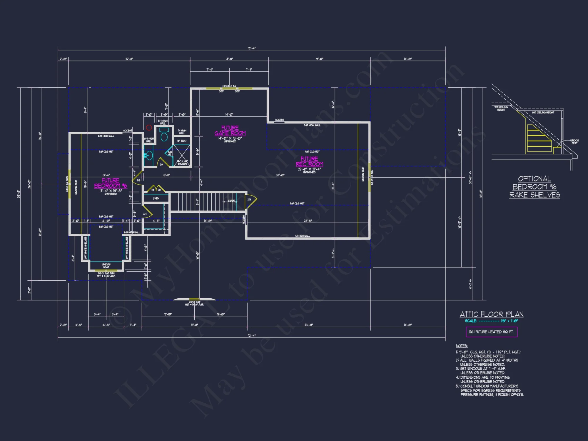 Spacious 5-Bedroom house Plan with CAD Designs and Blueprints