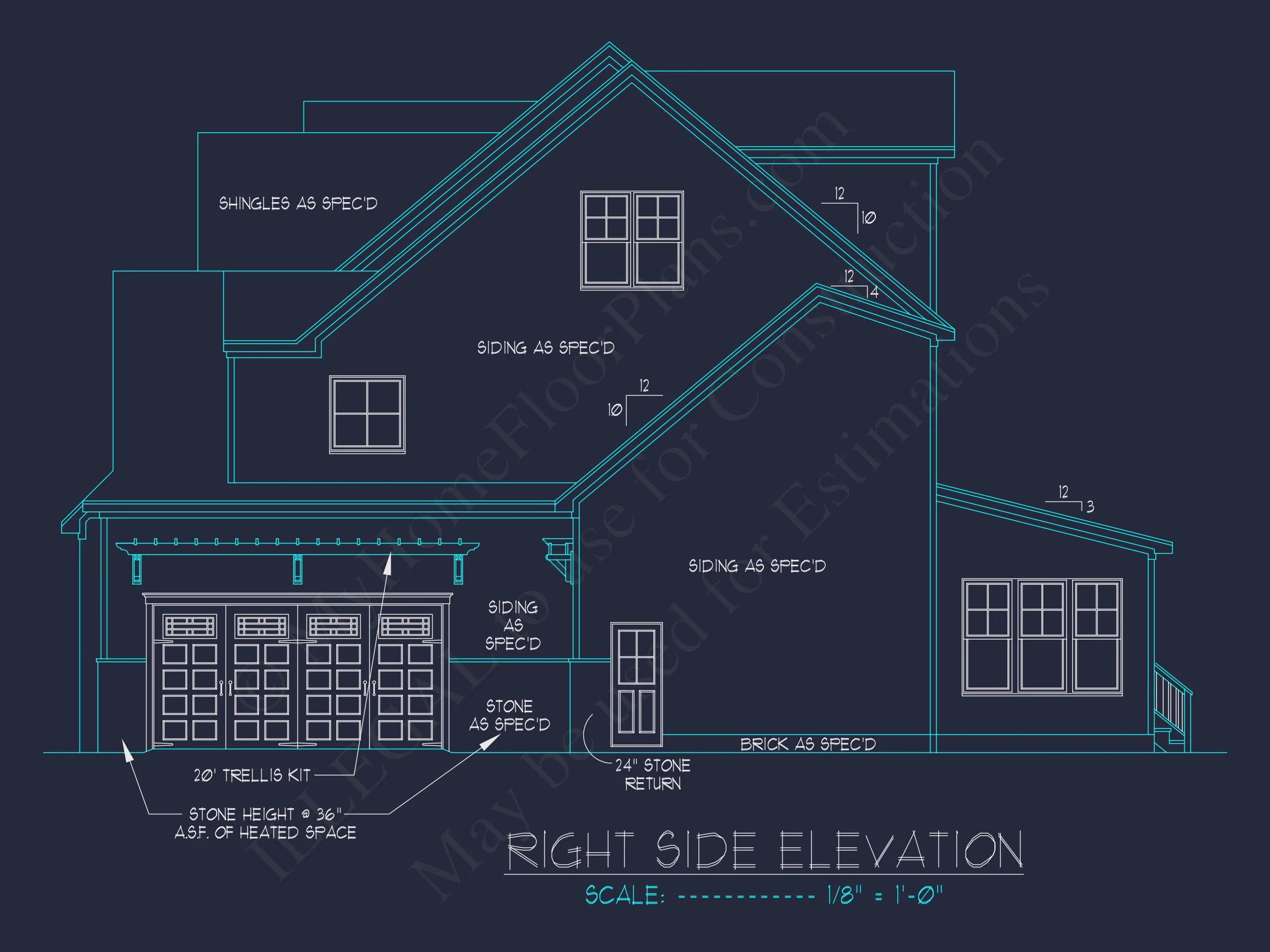 17-1901 HOUSE PLAN - Spacious 5-Bedroom House Plan with CAD Designs and Blueprints 6 Spacious 5-Bedroom house Plan with CAD Designs and Blueprints