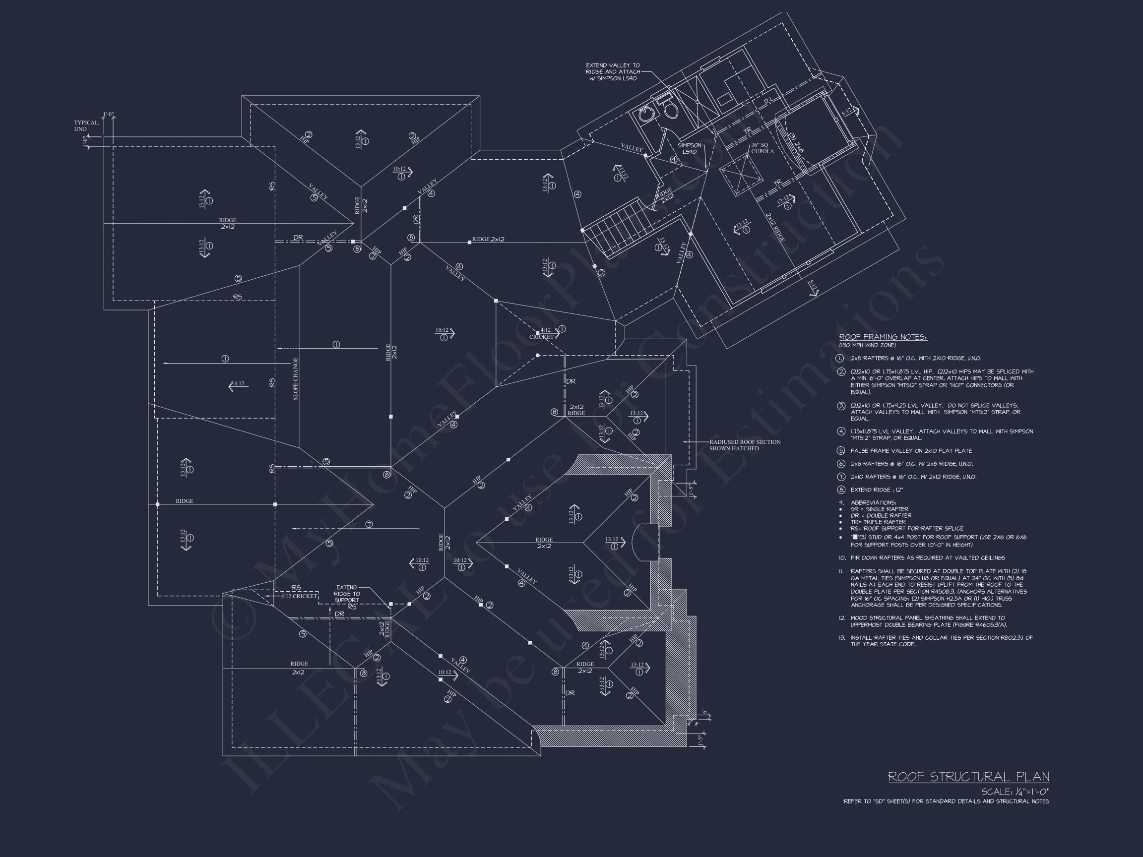 Custom house Plan with Detailed Architecture and Designs