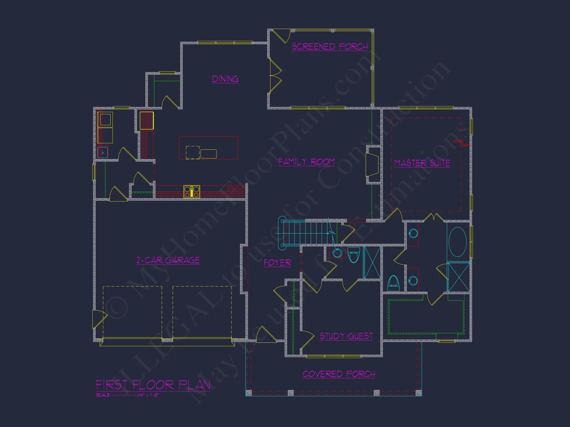 Elegant Craftsman house Plan with Spacious Floor Designs