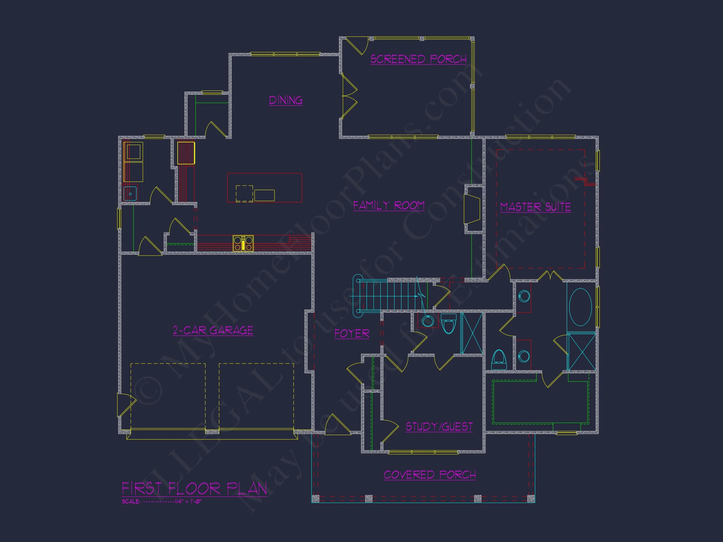 Elegant Craftsman house Plan with Spacious Floor Designs
