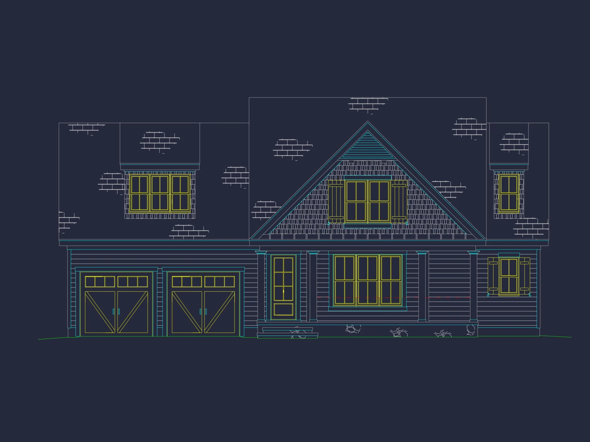 Elegant Craftsman house Plan with Spacious Floor Designs