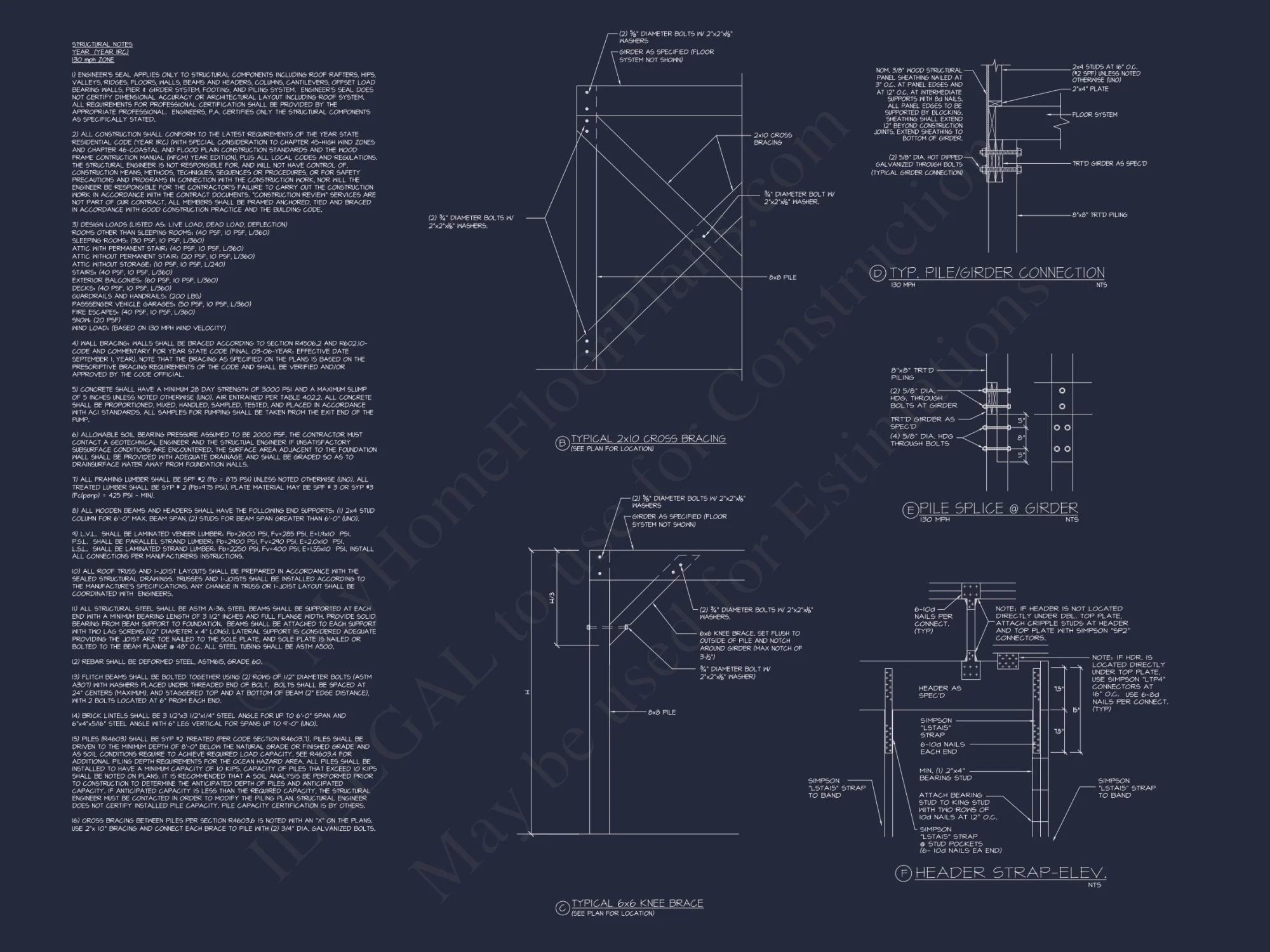 Elegant Beach house Floor Plan – Architectural Designs in CAD