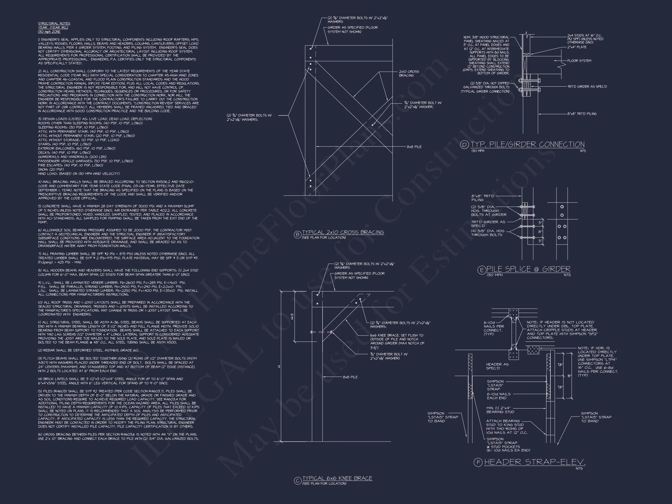 Elegant Beach house Floor Plan – Architectural Designs in CAD