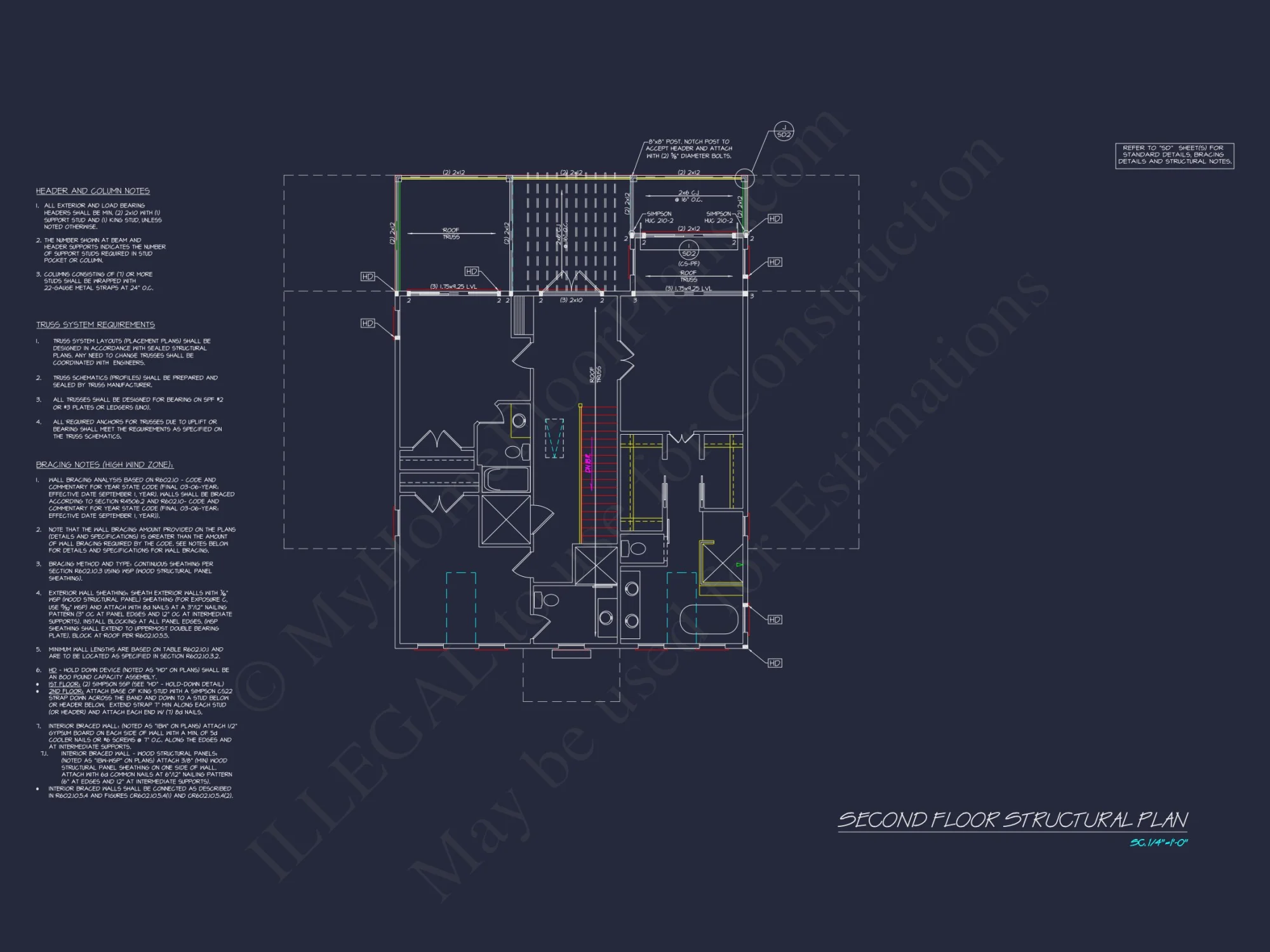 Elegant Beach house Floor Plan – Architectural Designs in CAD