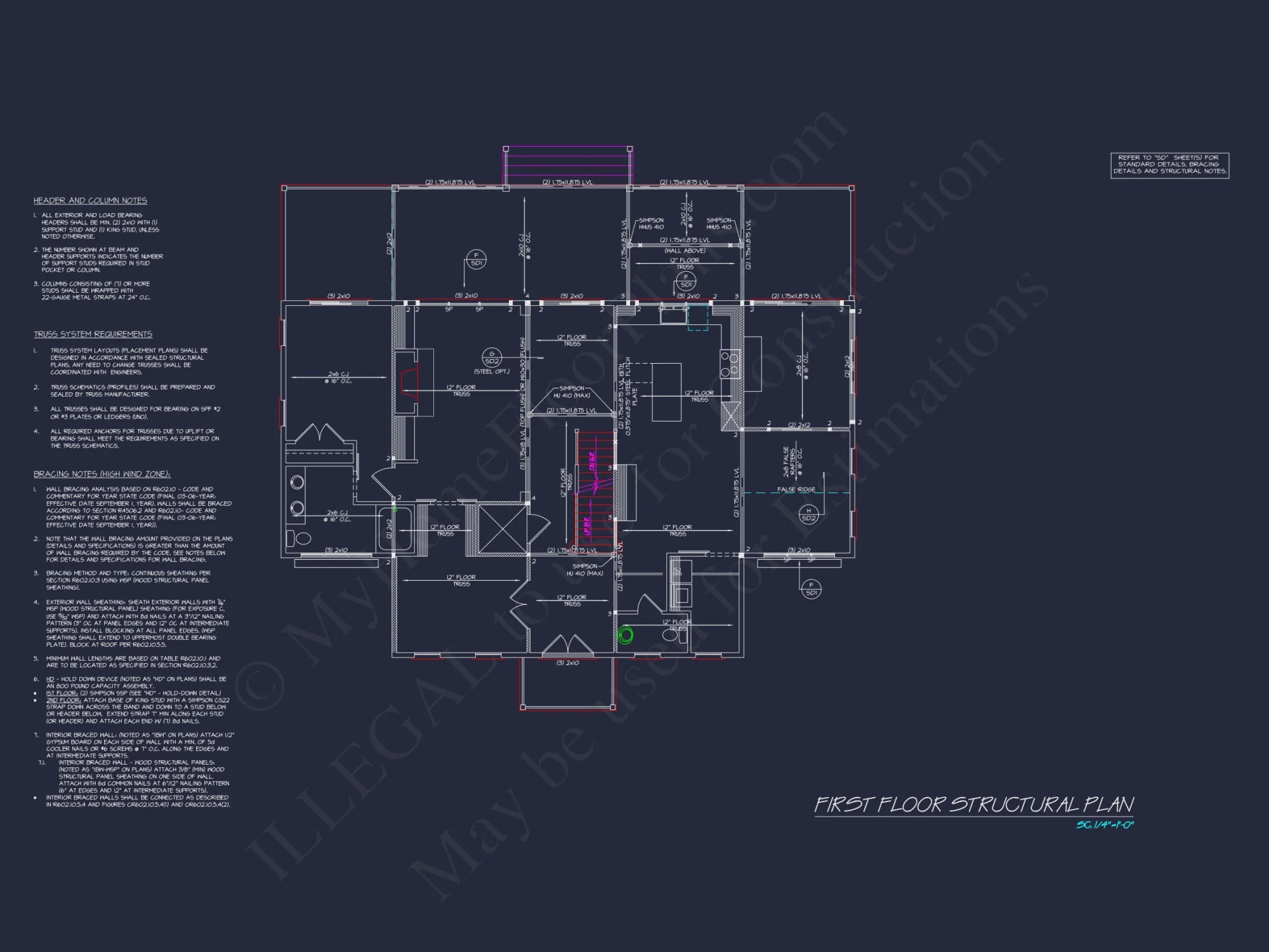 Elegant Beach house Floor Plan – Architectural Designs in CAD