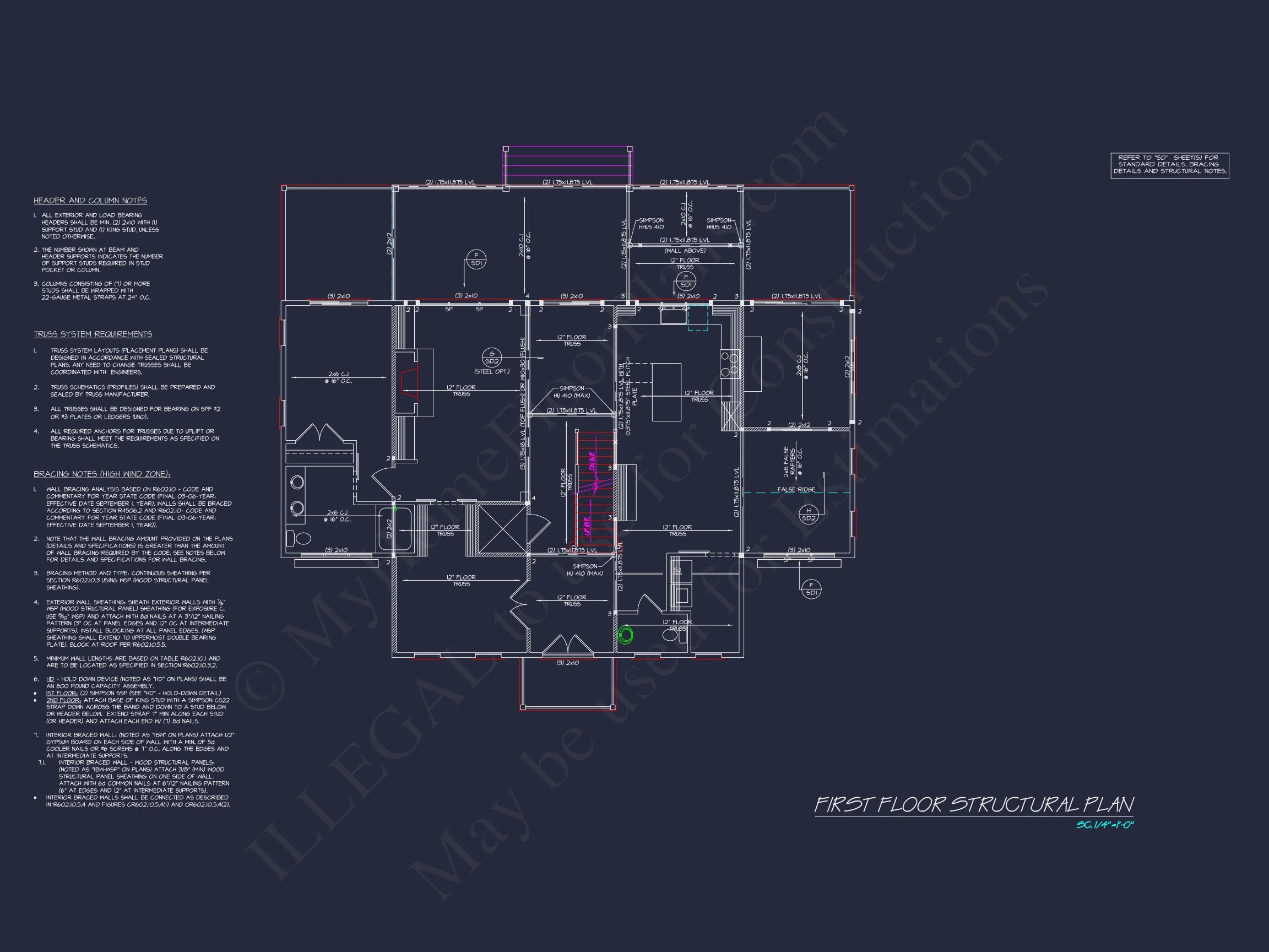 Elegant Beach house Floor Plan – Architectural Designs in CAD