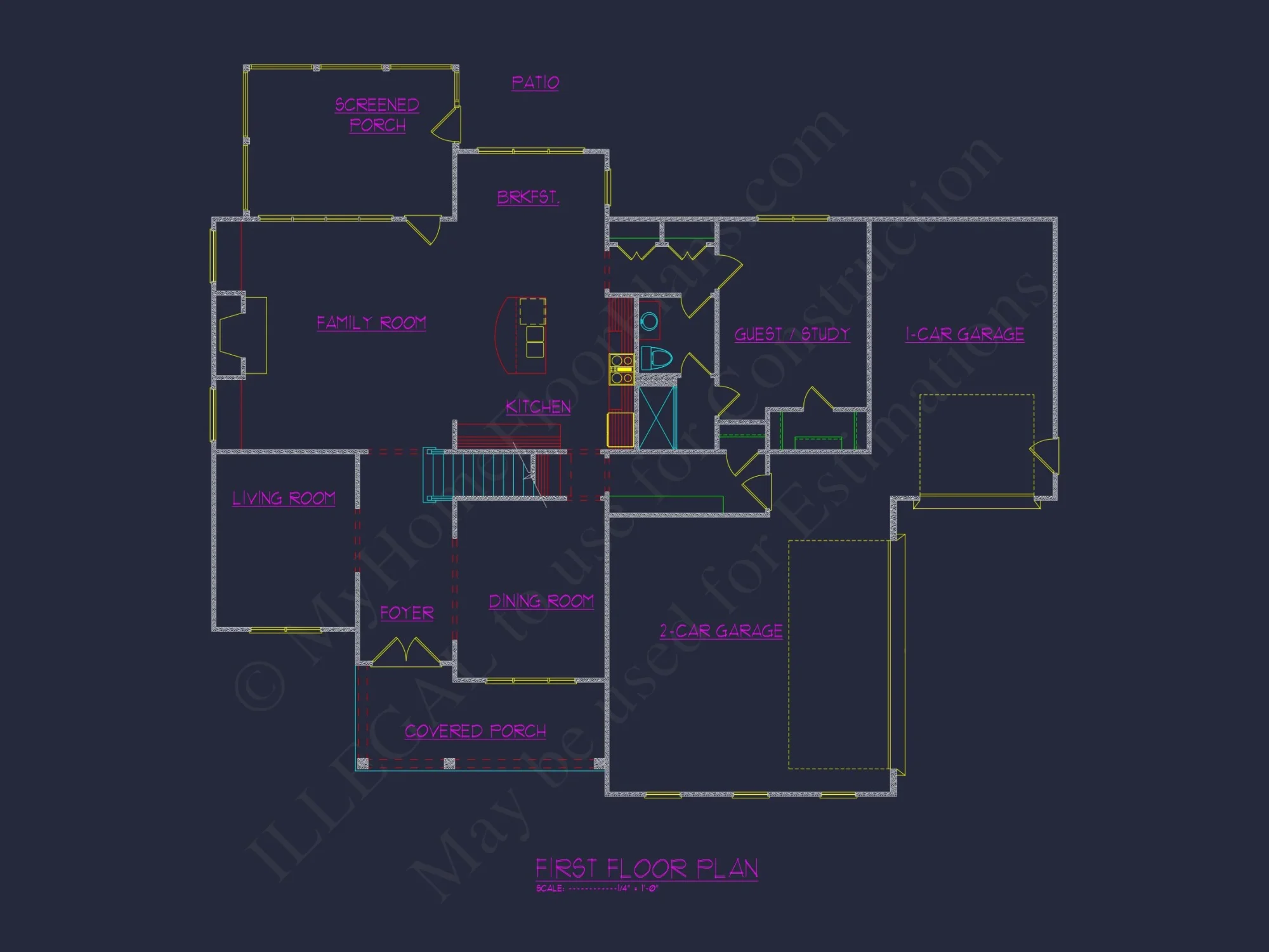 Charming Colonial Farmhouse house Plan with Spacious Floor Designs
