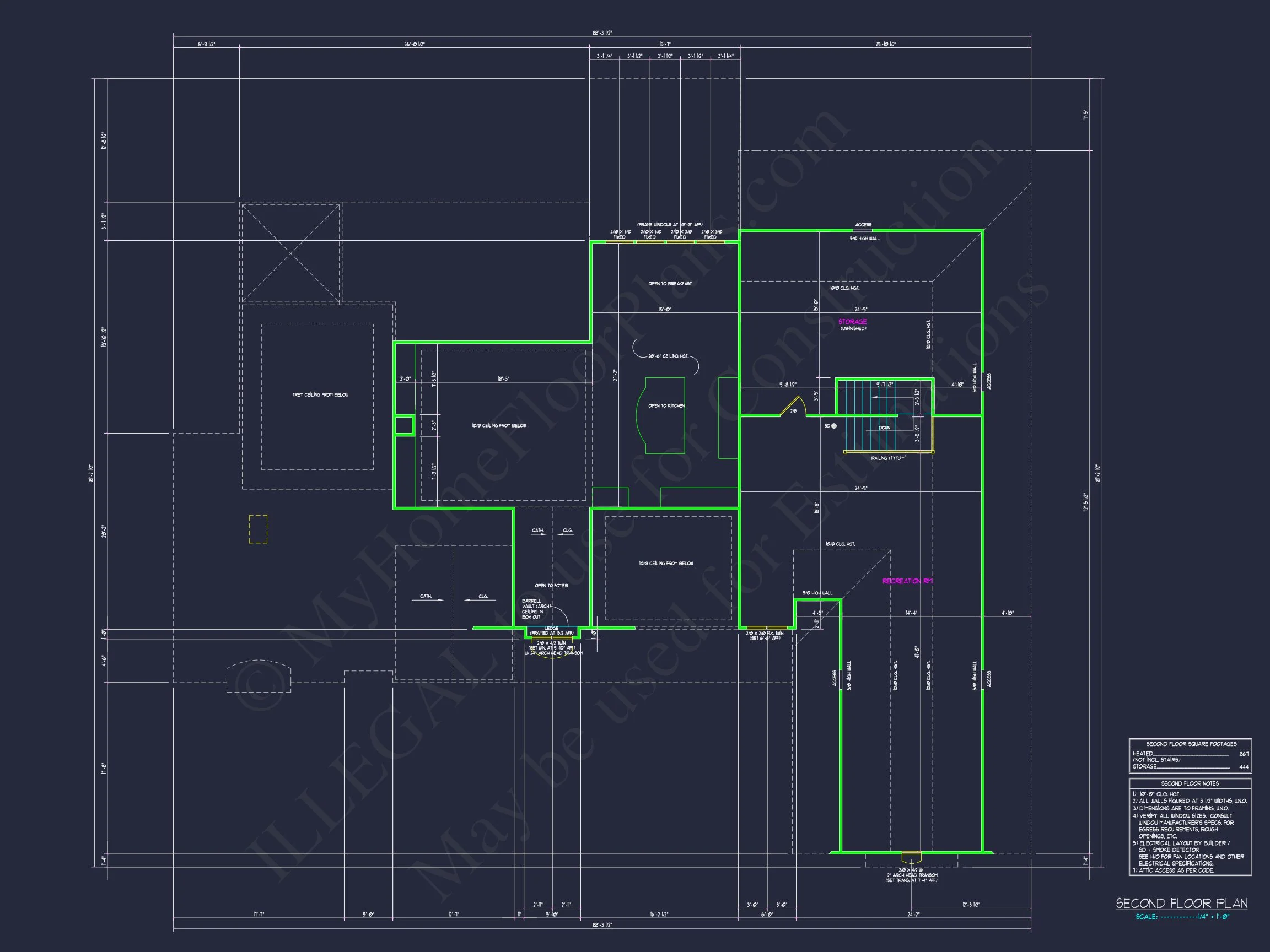17-1614 HOUSE PLAN - Elegant House Floor Plan with CAD Designs and Blueprint 7 Elegant house Floor Plan with CAD Designs and Blueprint