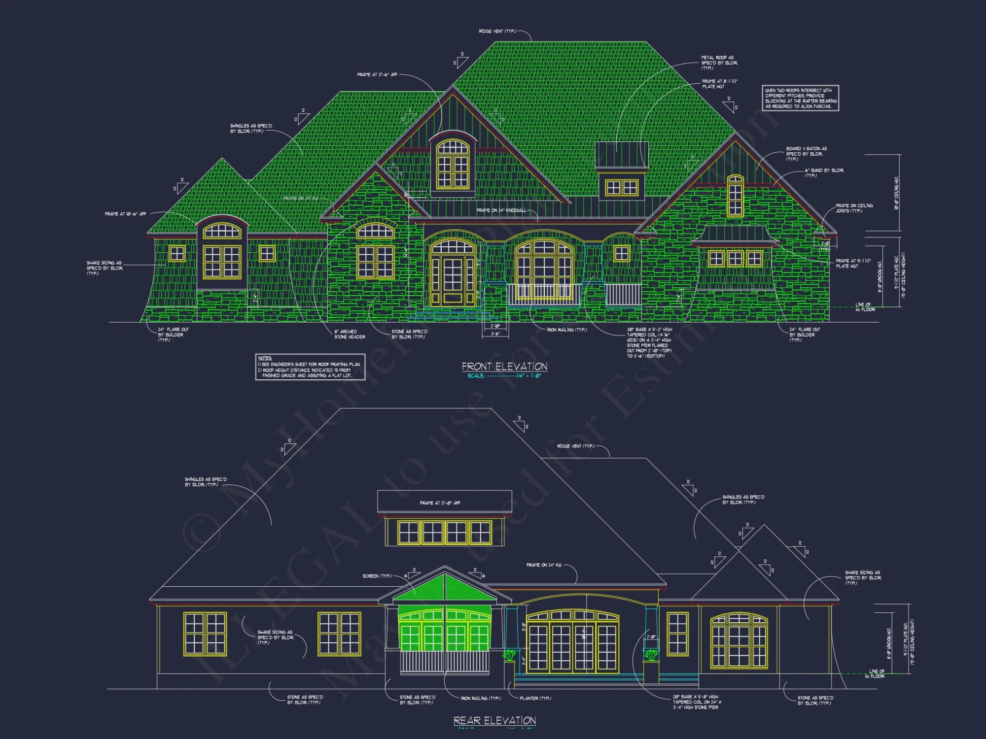 Elegant house Floor Plan with CAD Designs and Blueprint