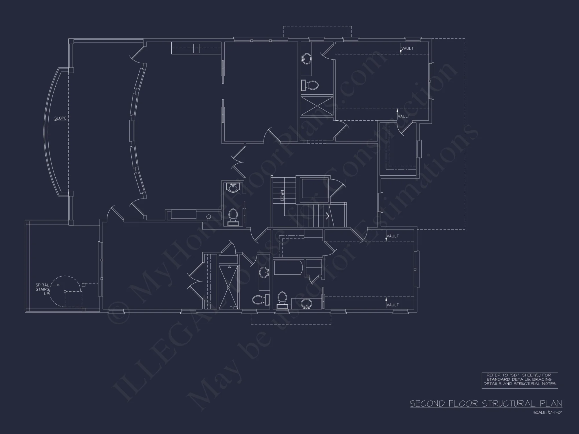 house Floor Plan with CAD Blueprints & Coastal Architecture Designs