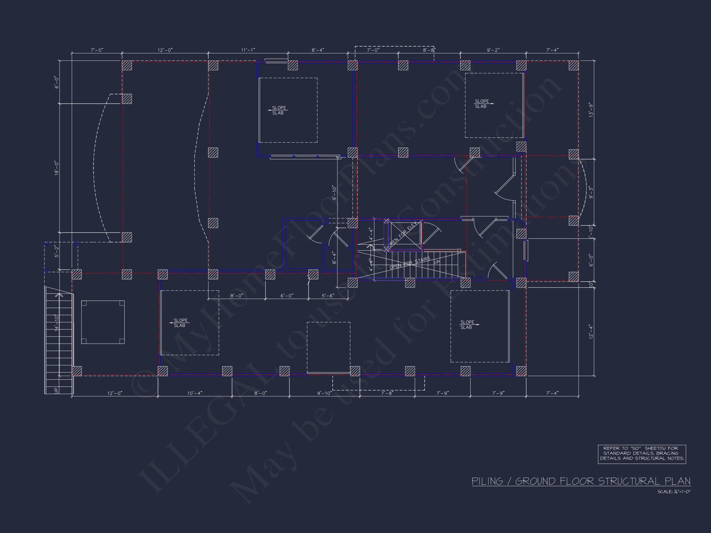 17-1596 HOUSE PLAN - House Floor Plan with CAD Blueprints & Coastal Architecture Designs 14 house Floor Plan with CAD Blueprints & Coastal Architecture Designs