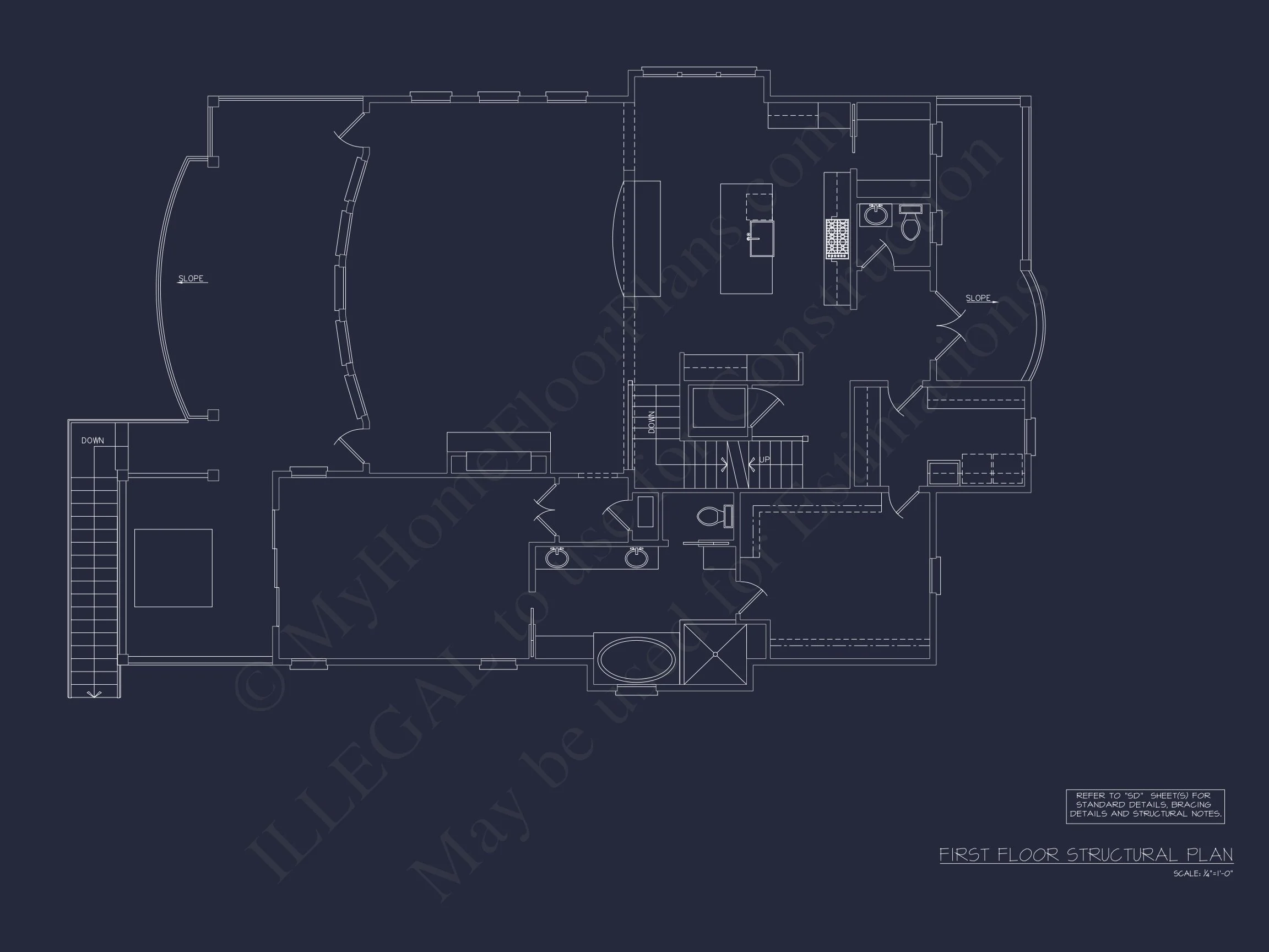 17-1596 HOUSE PLAN - House Floor Plan with CAD Blueprints & Coastal Architecture Designs 15 house Floor Plan with CAD Blueprints & Coastal Architecture Designs