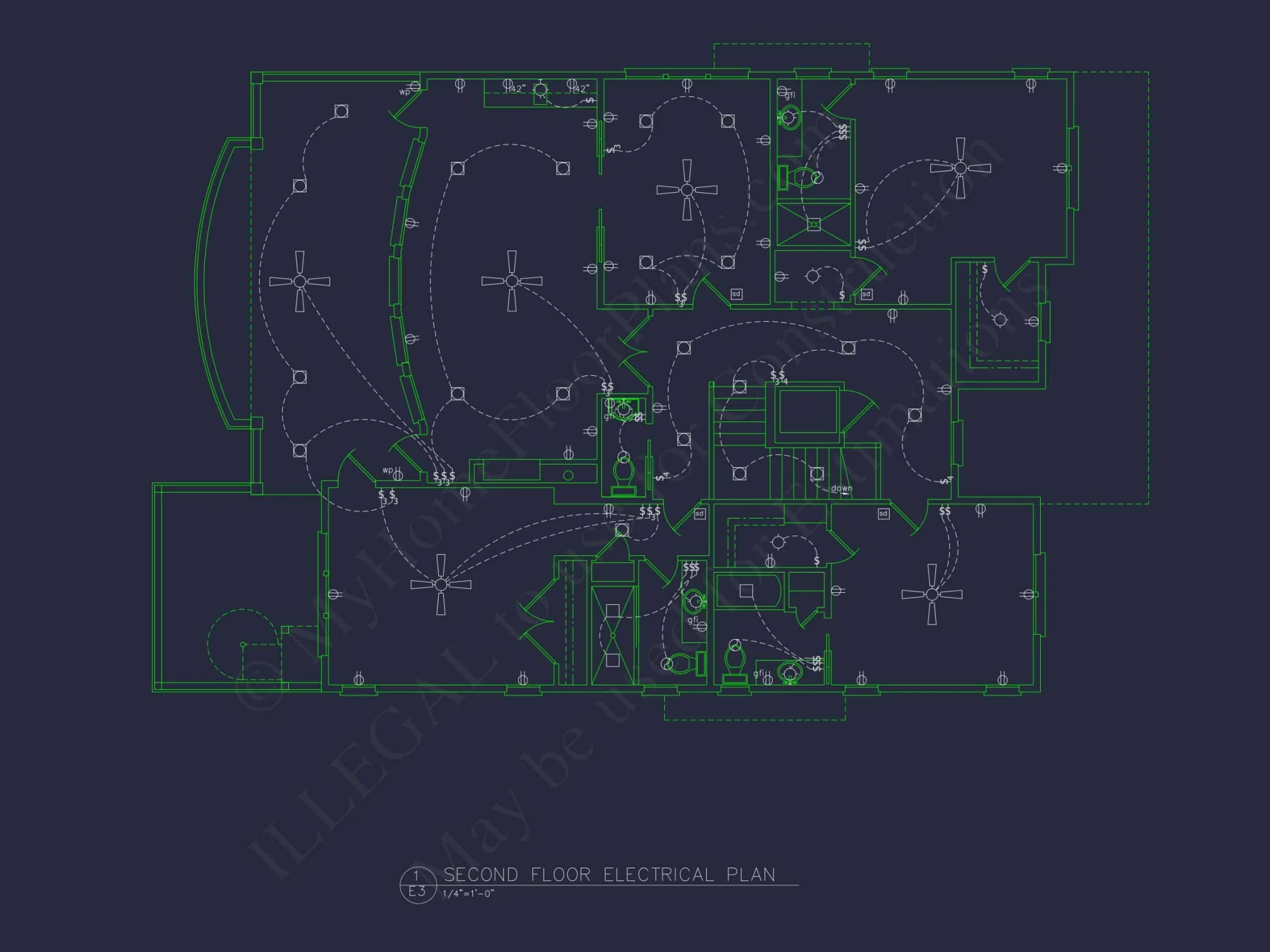 house Floor Plan with CAD Blueprints & Coastal Architecture Designs