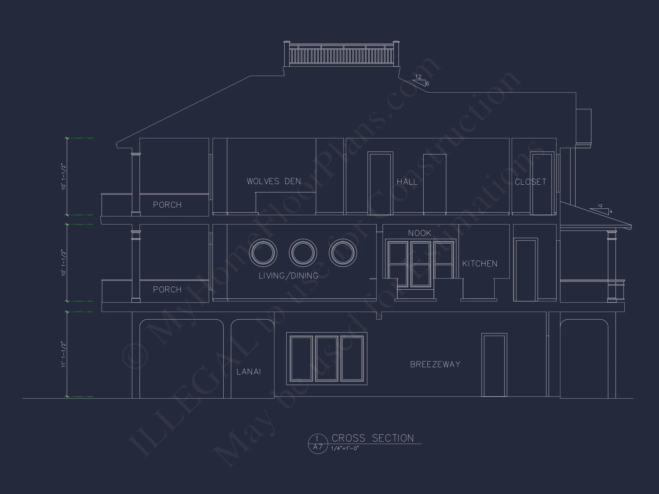 17-1596 HOUSE PLAN - House Floor Plan with CAD Blueprints & Coastal Architecture Designs 10 house Floor Plan with CAD Blueprints & Coastal Architecture Designs