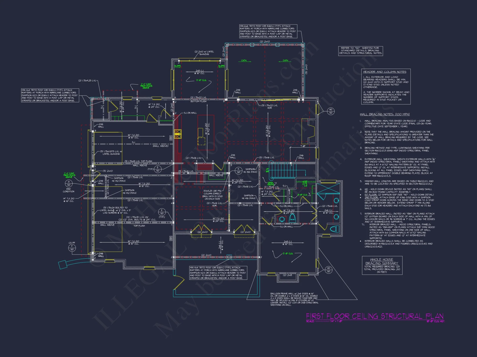 Elegant house Plan with Spacious Floor Design and CAD Blueprint