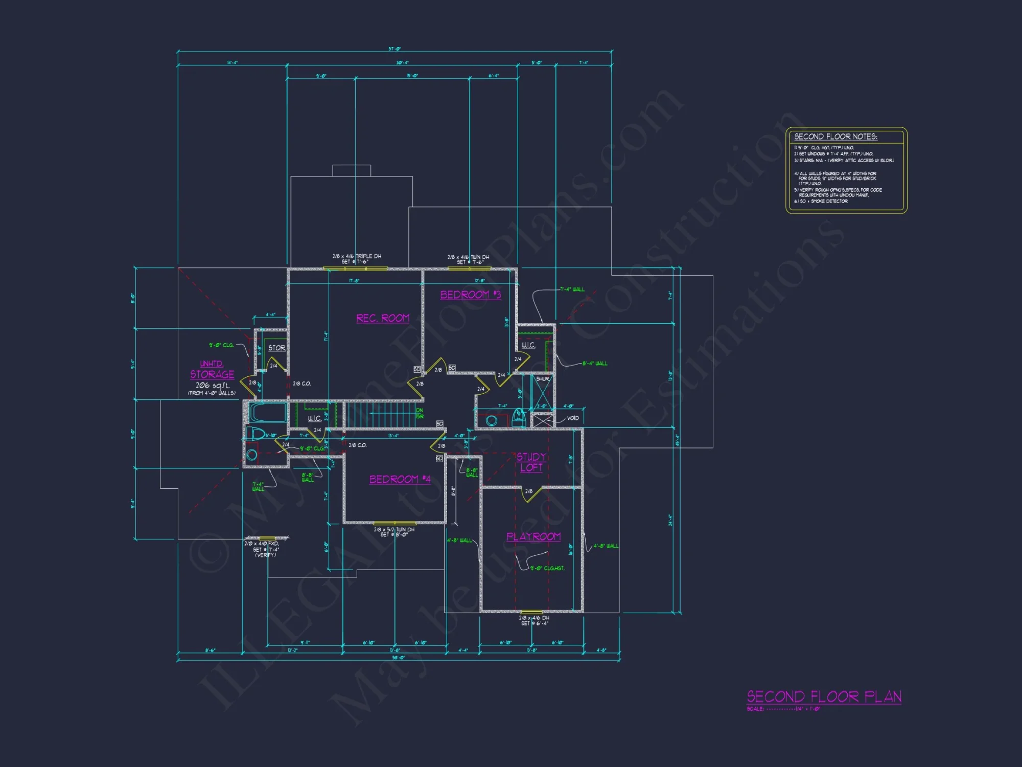Modern Craftsman house Plan with Open Floor Plan and CAD Design