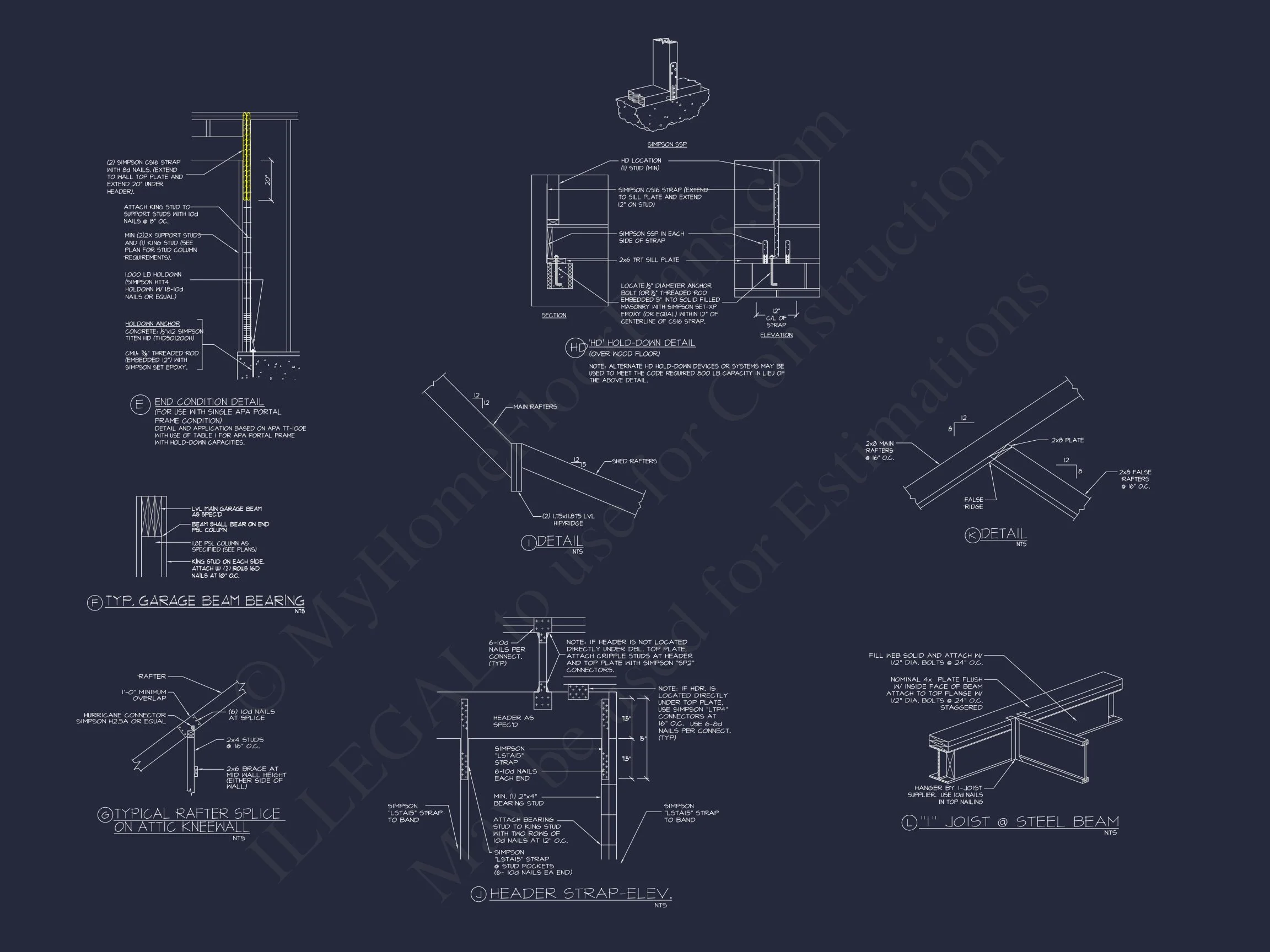 Modern Suburban house Floor Plan