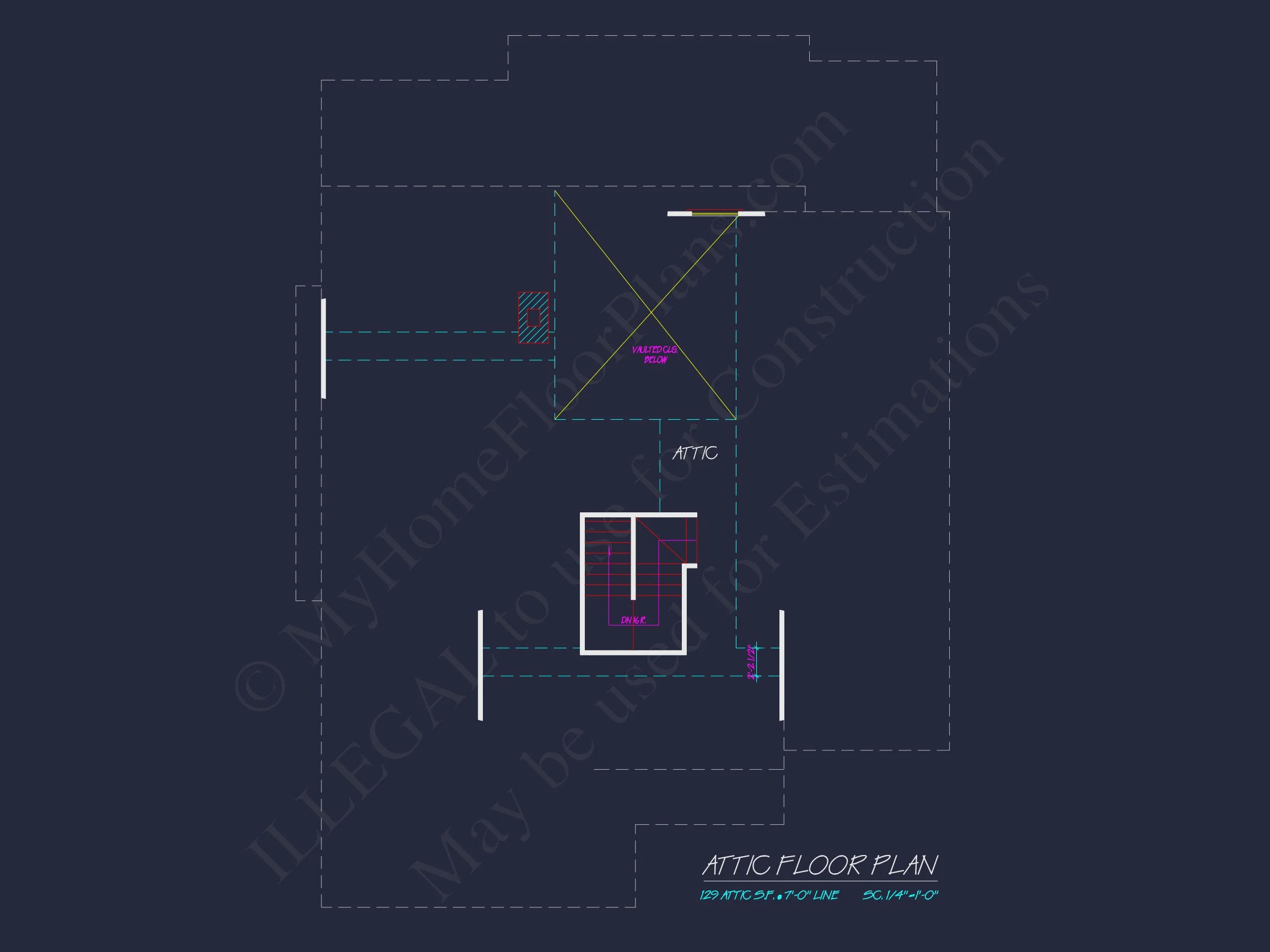 Modern Suburban house Floor Plan