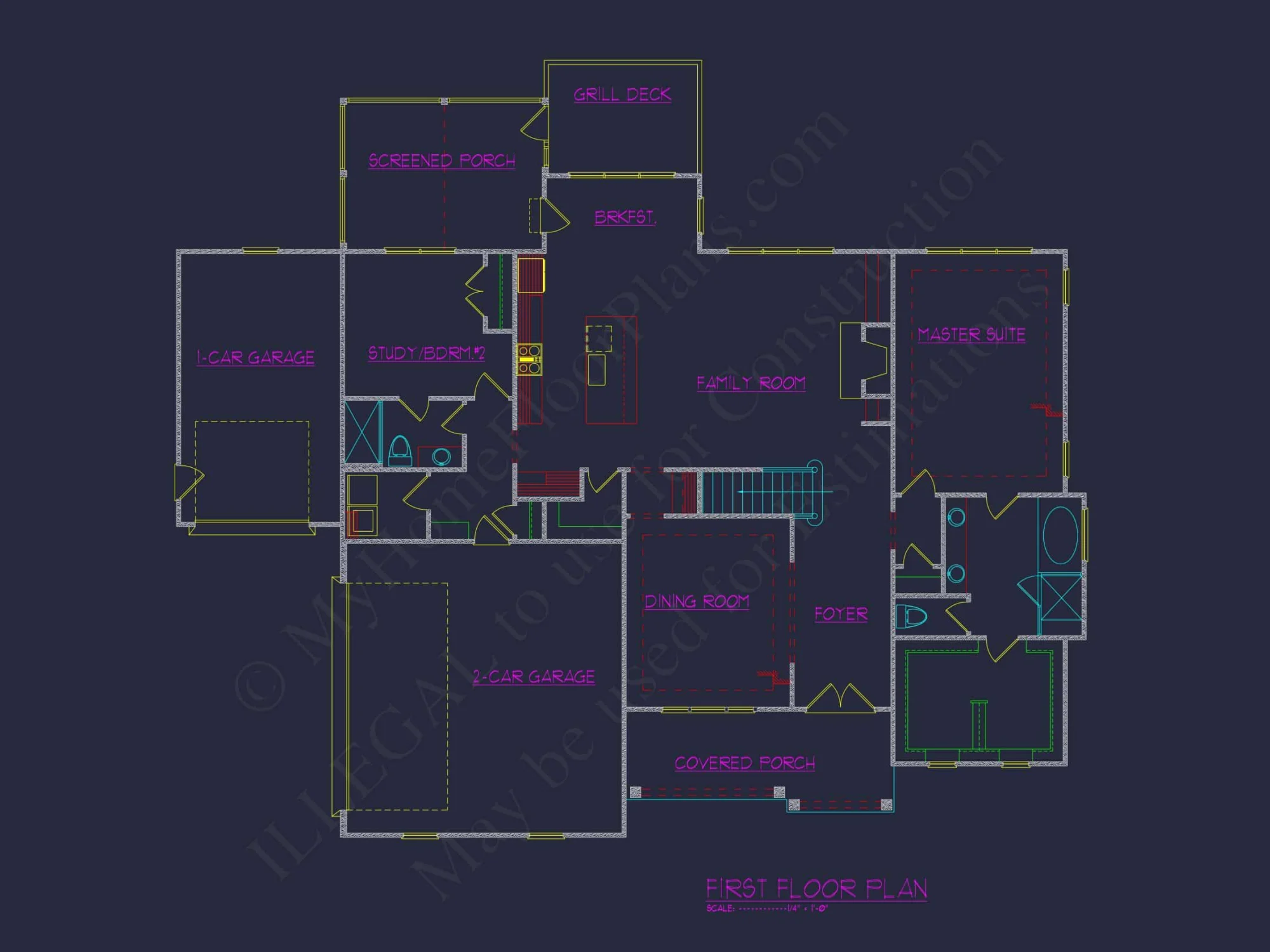Traditional Craftsman house Plan with Spacious Floor Designs